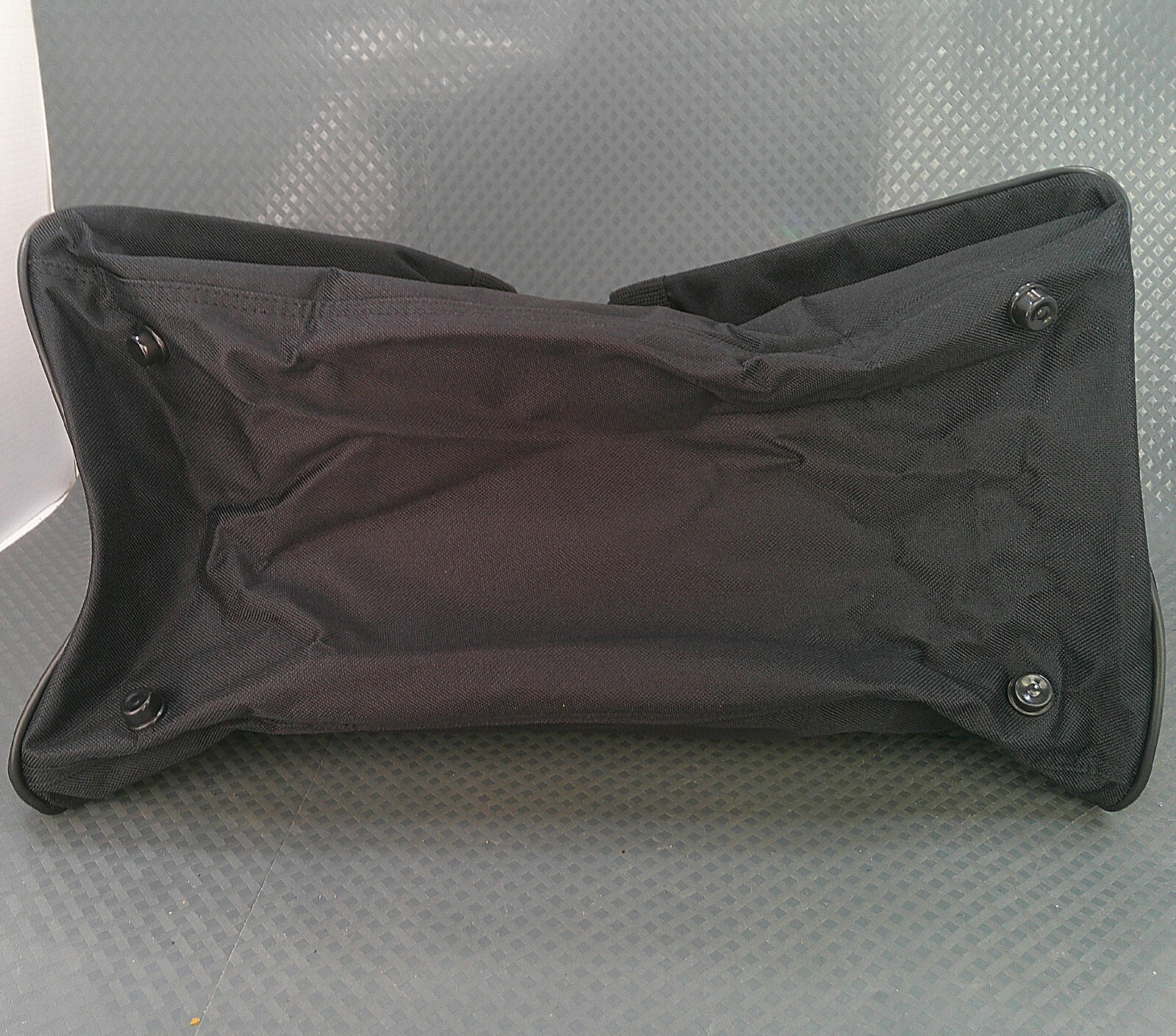Vintage American Tourister Shoulder Bag Canvas Carry-On Black Soft Overnight NWT