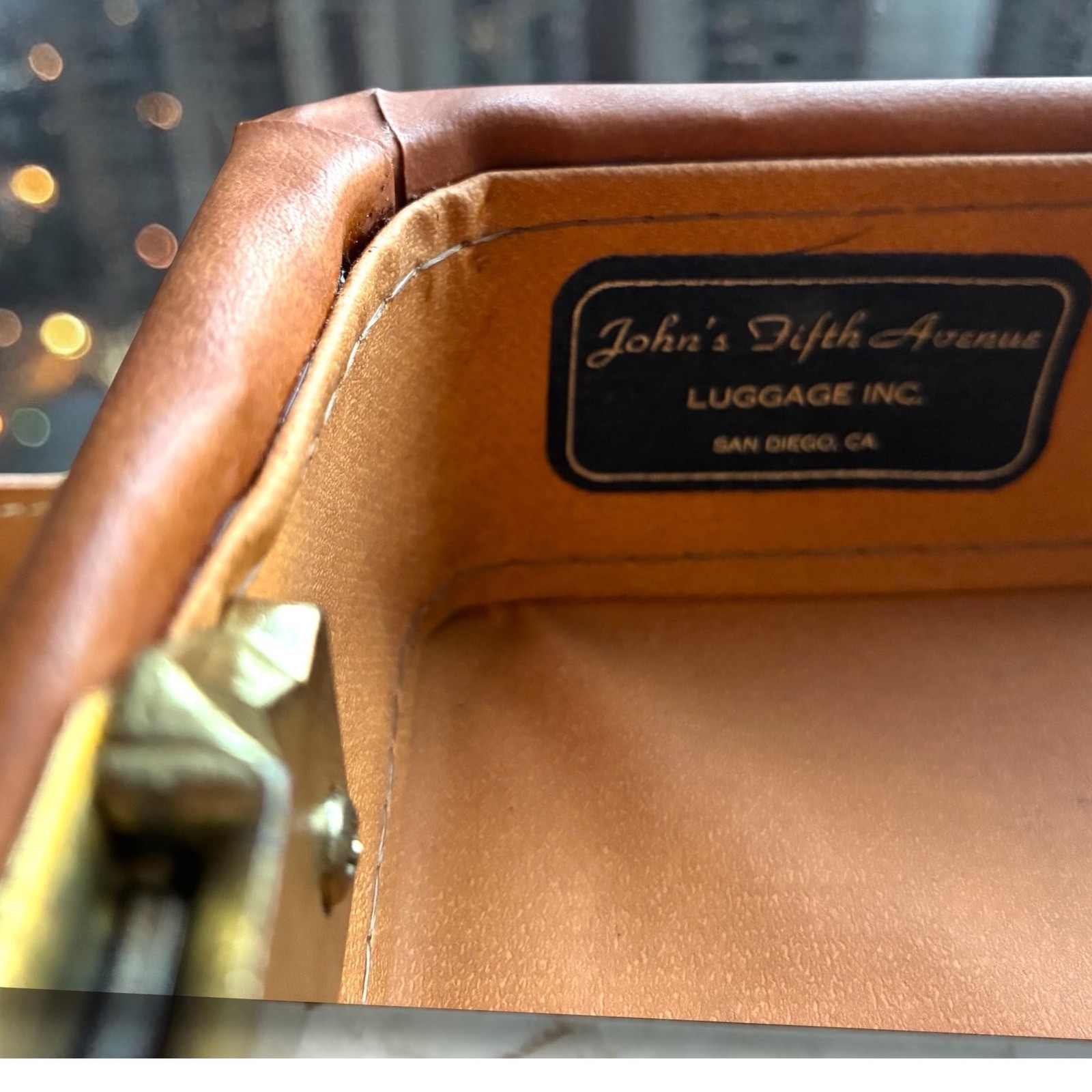 Vintage Hartmann Belting Leather Attache Briefcase Tan USA 18x13x5