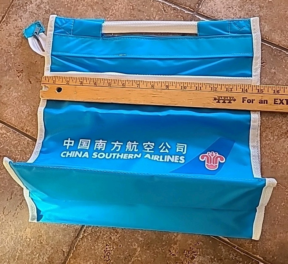 Vintage 70s China Southern Airlines Carry-on Bag