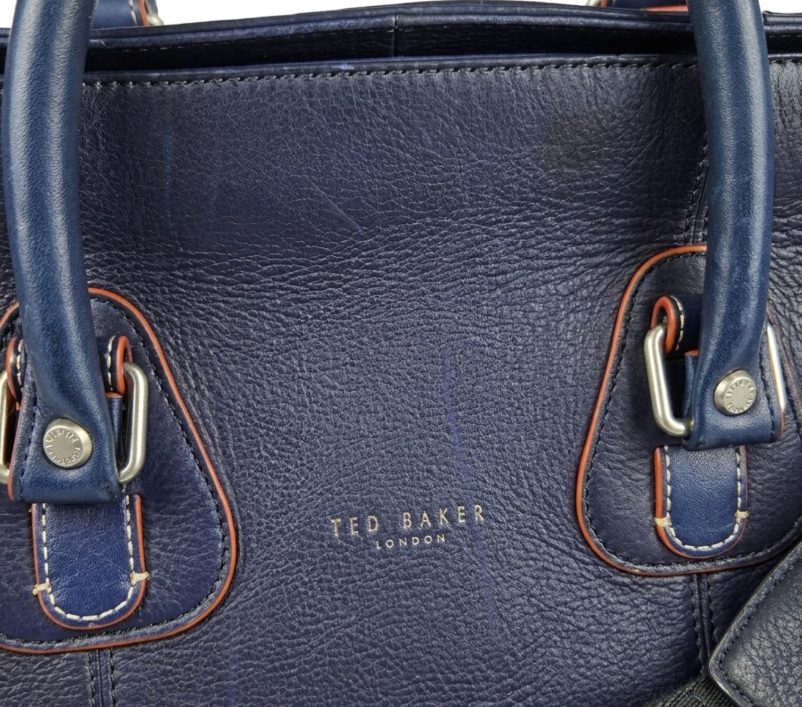 Ted Baker London Leather Travel Set: Bowler Bag, Grooming Kit/Tech Accessories