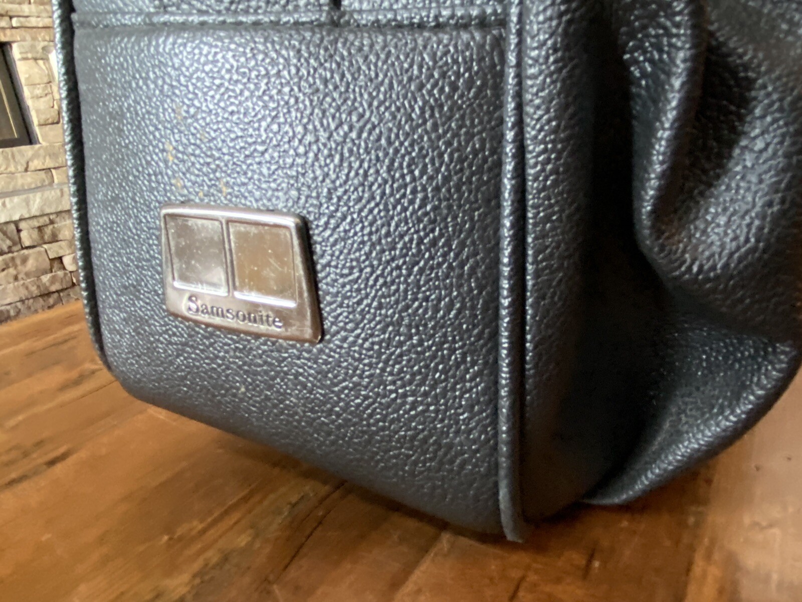Vtg Samsonite Silhouette Gray Soft Sided Tote Bag Carry-On Luggage Wildcatter