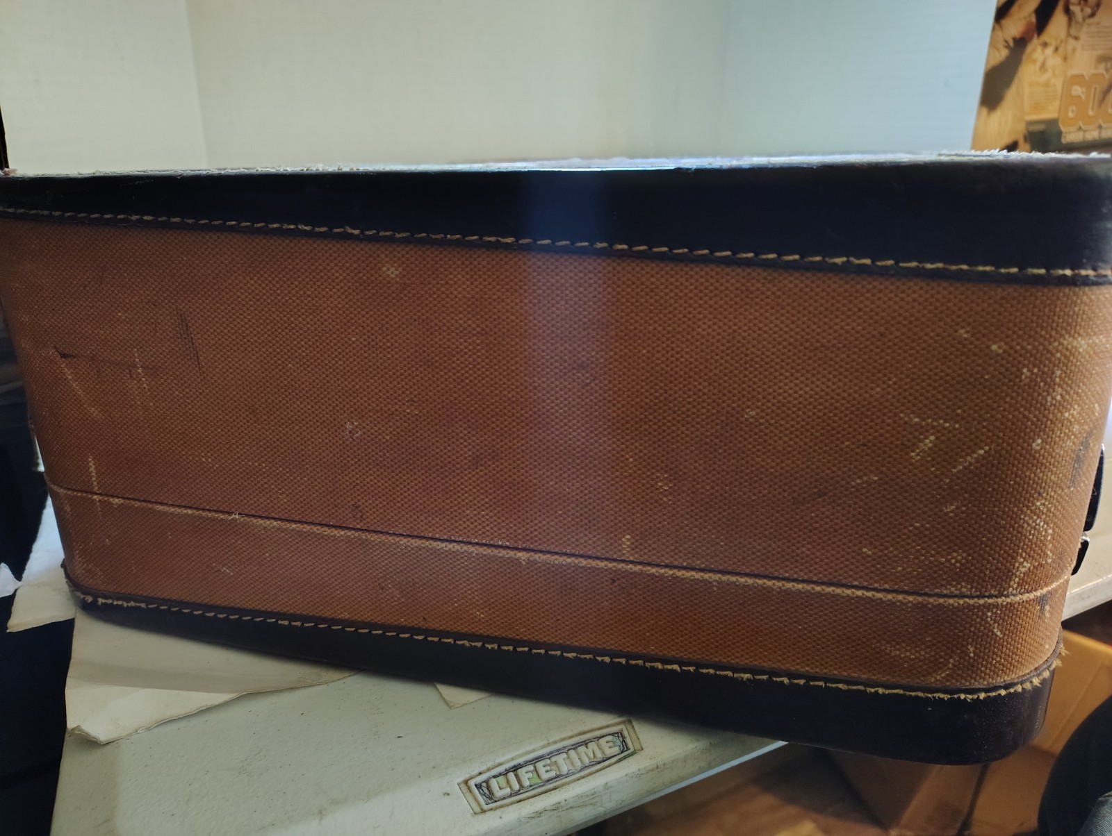 1930’s Wheary Hard Shell Suit Case