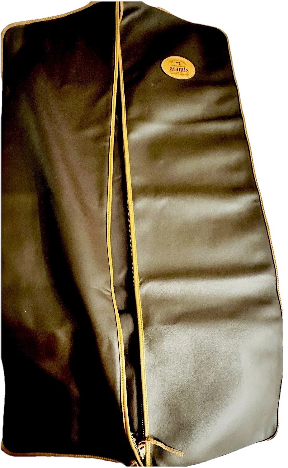 NOS Aramis The Club Suiter No. 1 Faux Leather Travel Garment Bag Paris