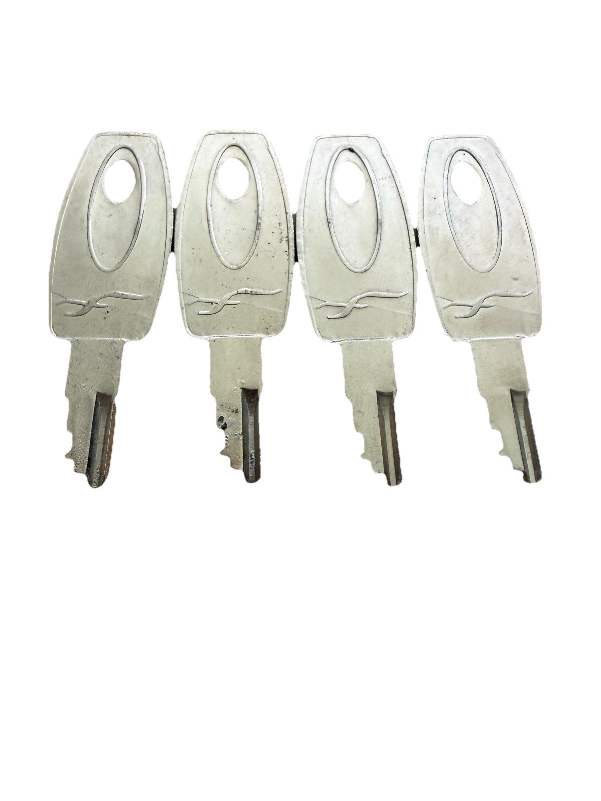 Vintage Set Of 4 Starflight Luggage Keys 2” Long For Your Vintage Luggage