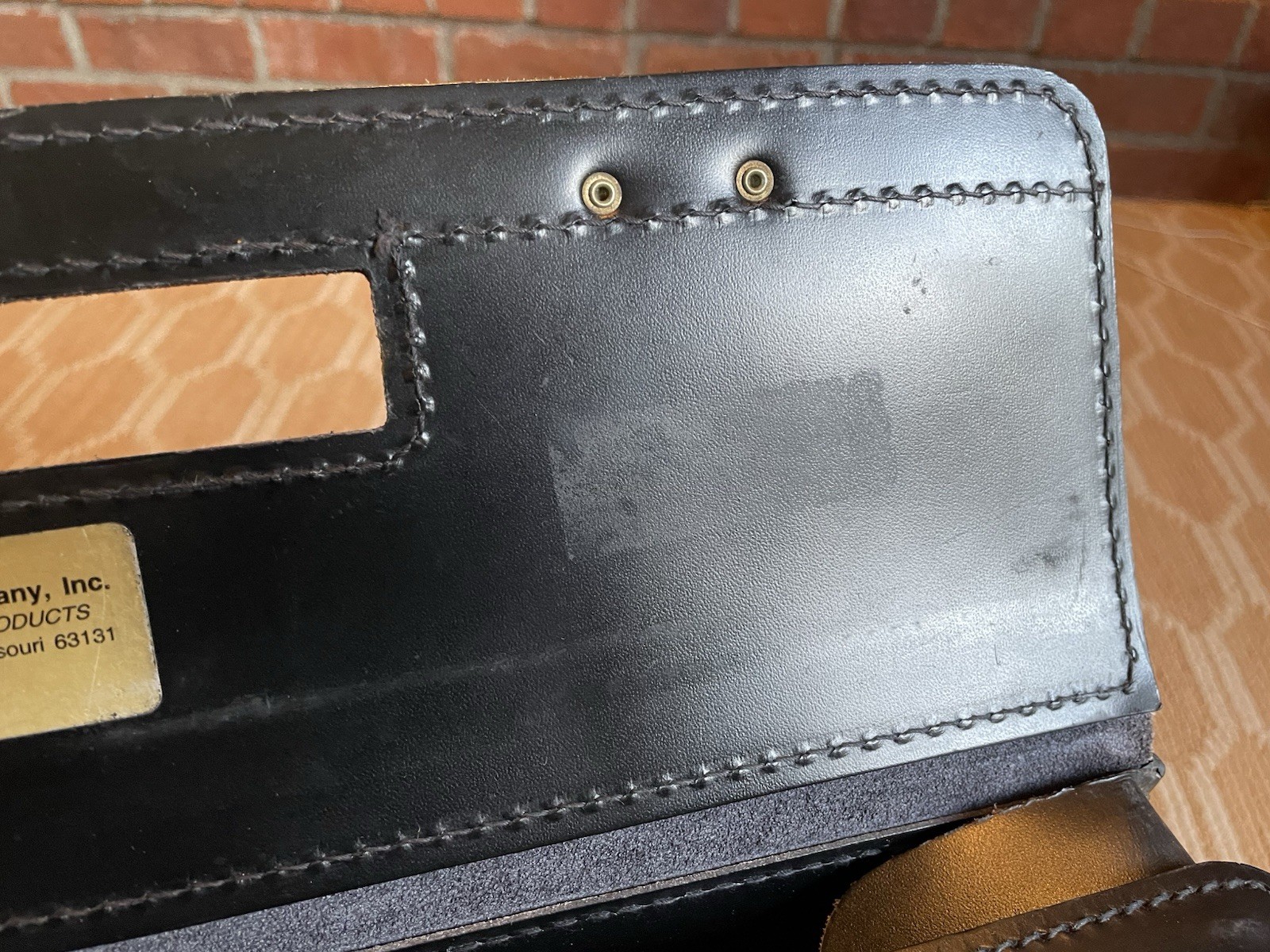 VTG Pilots Travel Case Attache Briefcase Federal Airline Train STICKERS Read