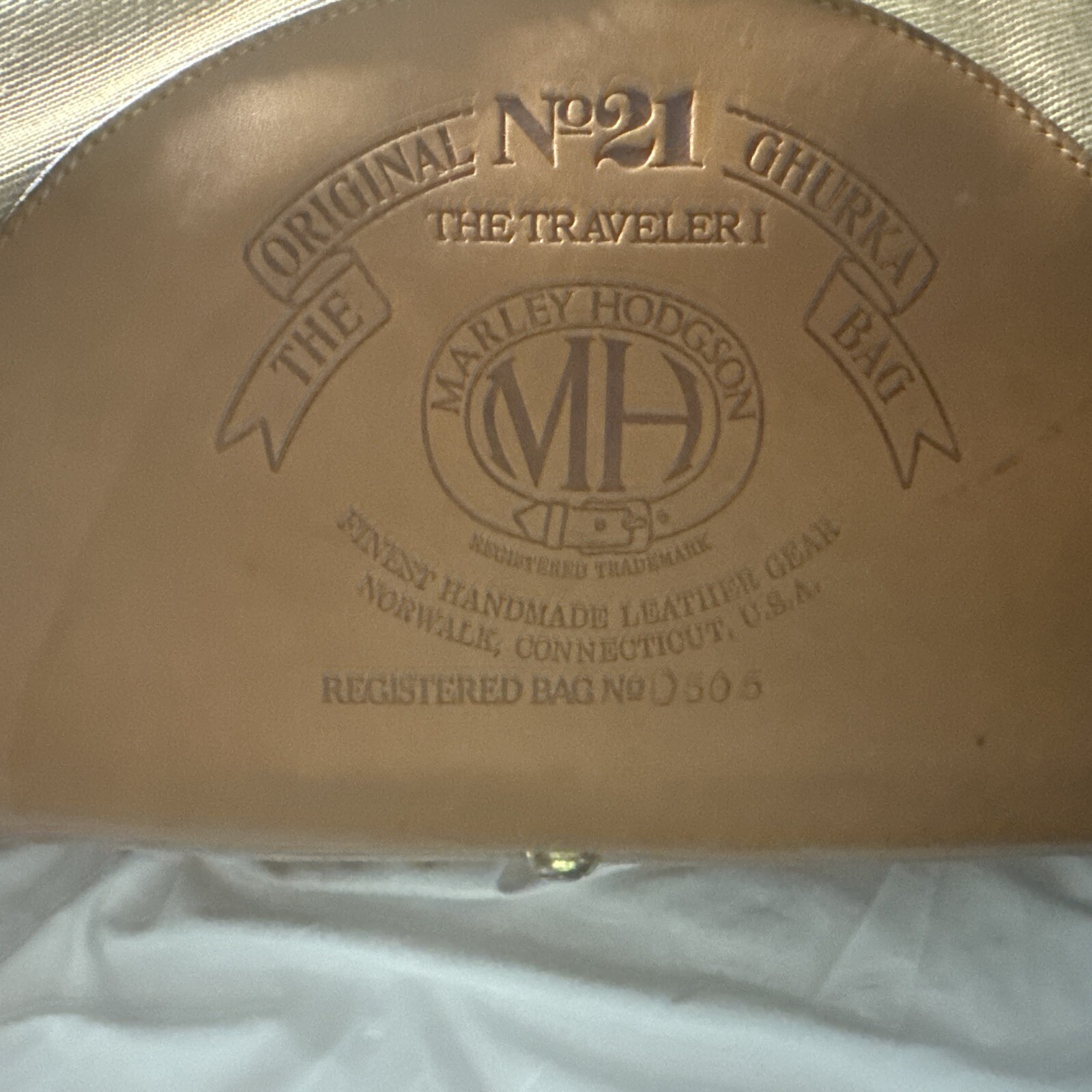 Marley Hodgson Ghurka Bag No. 21 The Traveler I Bag Registered Bag #D505