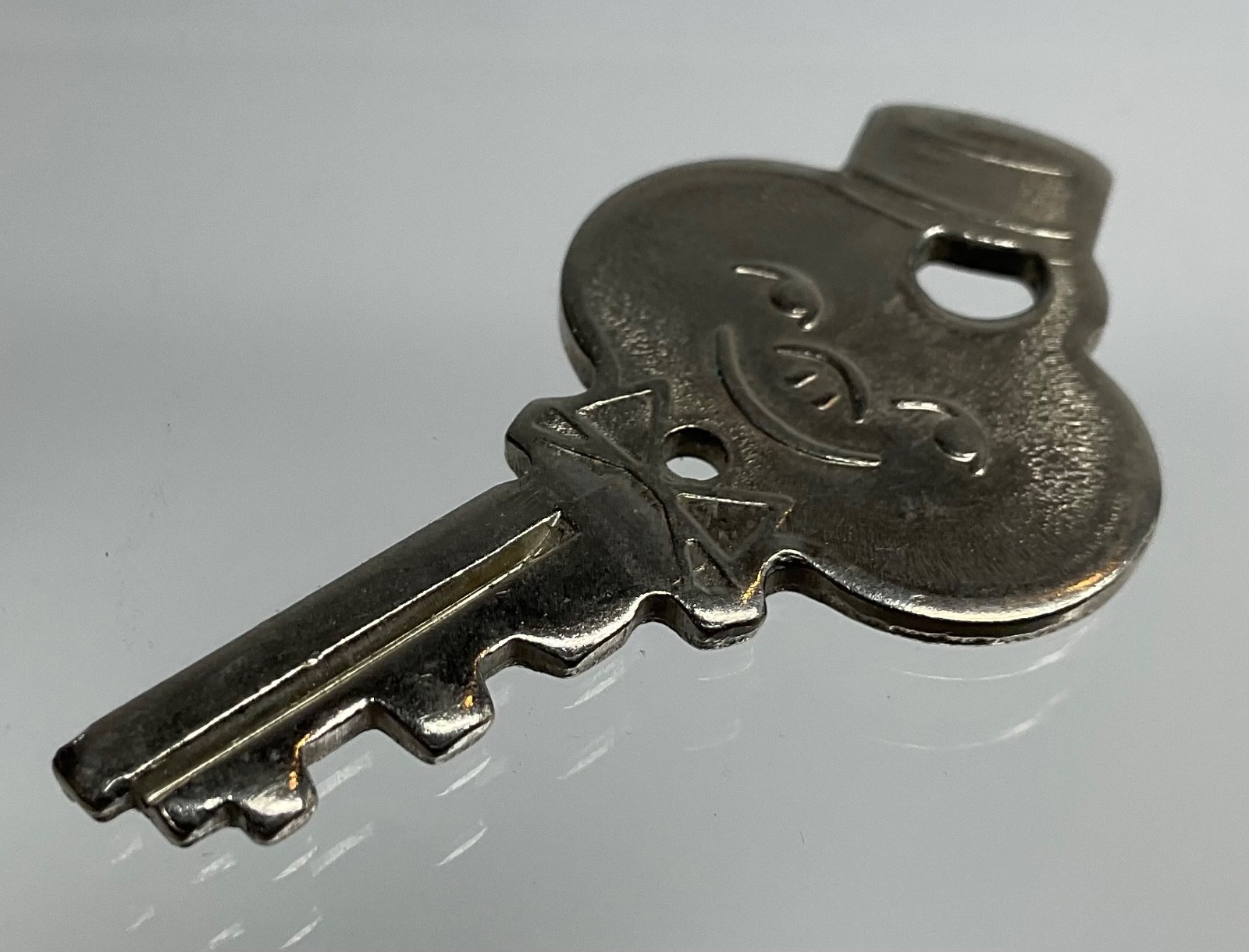 Vintage American Tourister Luggage Key Retro Suitcase Replacement Silver Metal