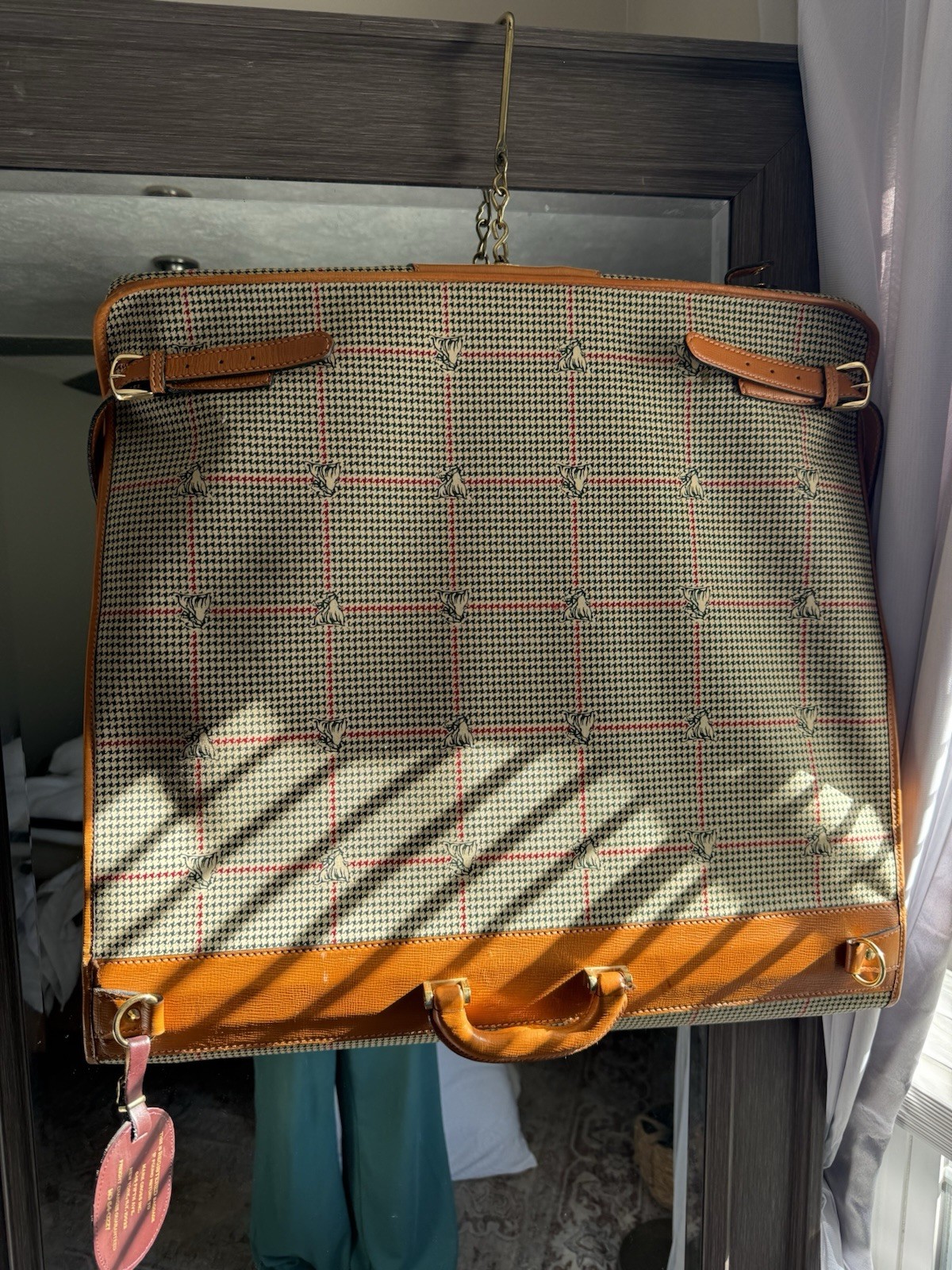 Vintage Mark Cross Garment Bag