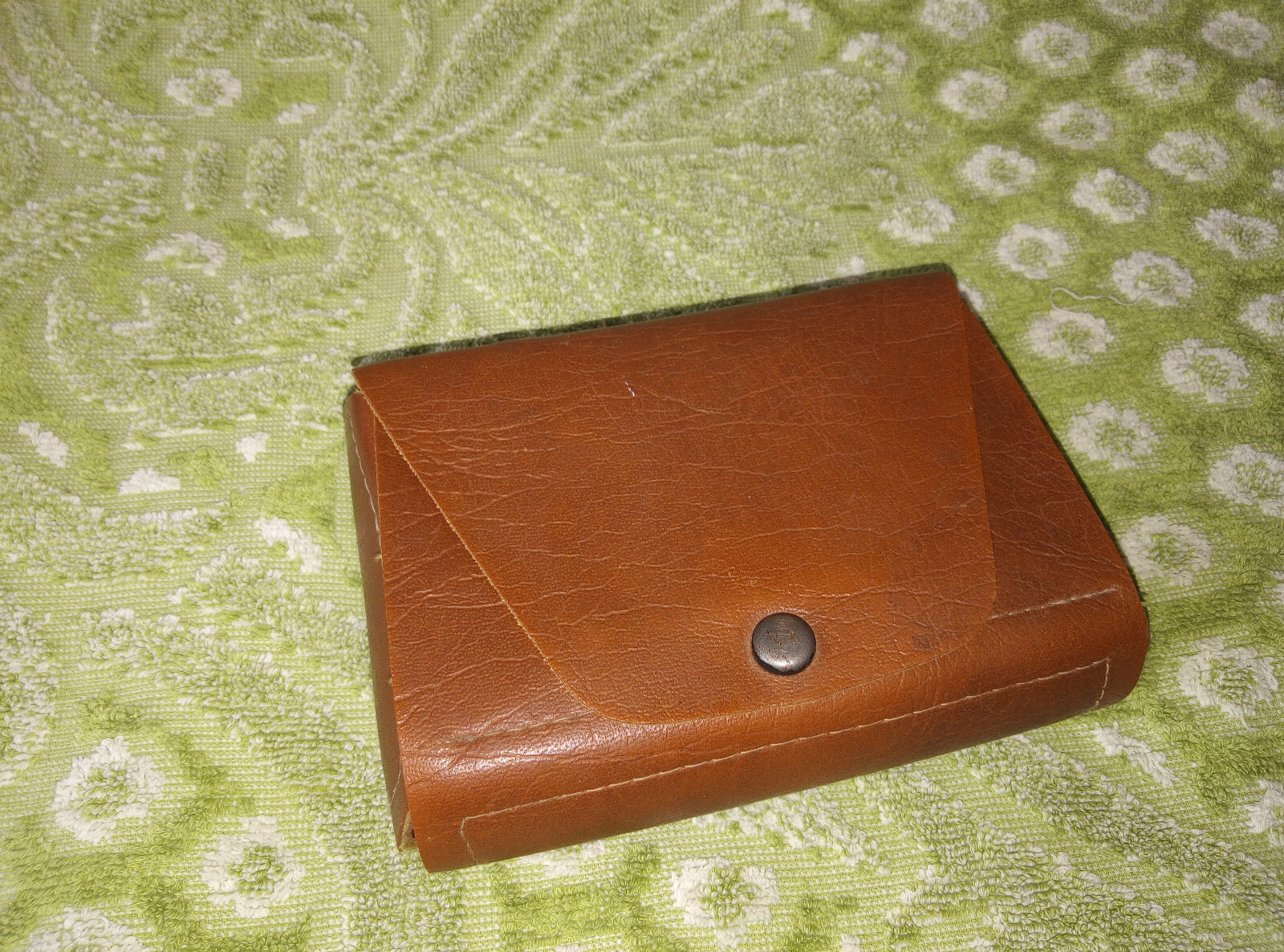 Vintage USSR 1970’s razor cover Case with mirror (only case)