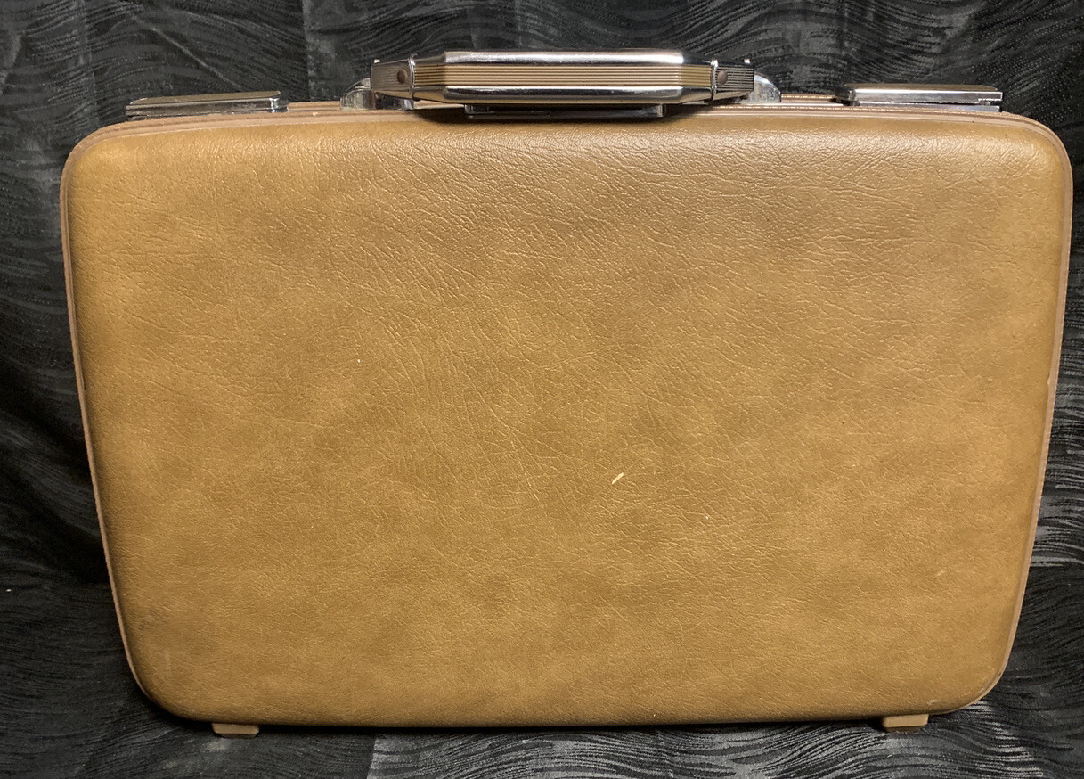 Vintage Escort American Briefcase Attache Hardshell Combination Business Case