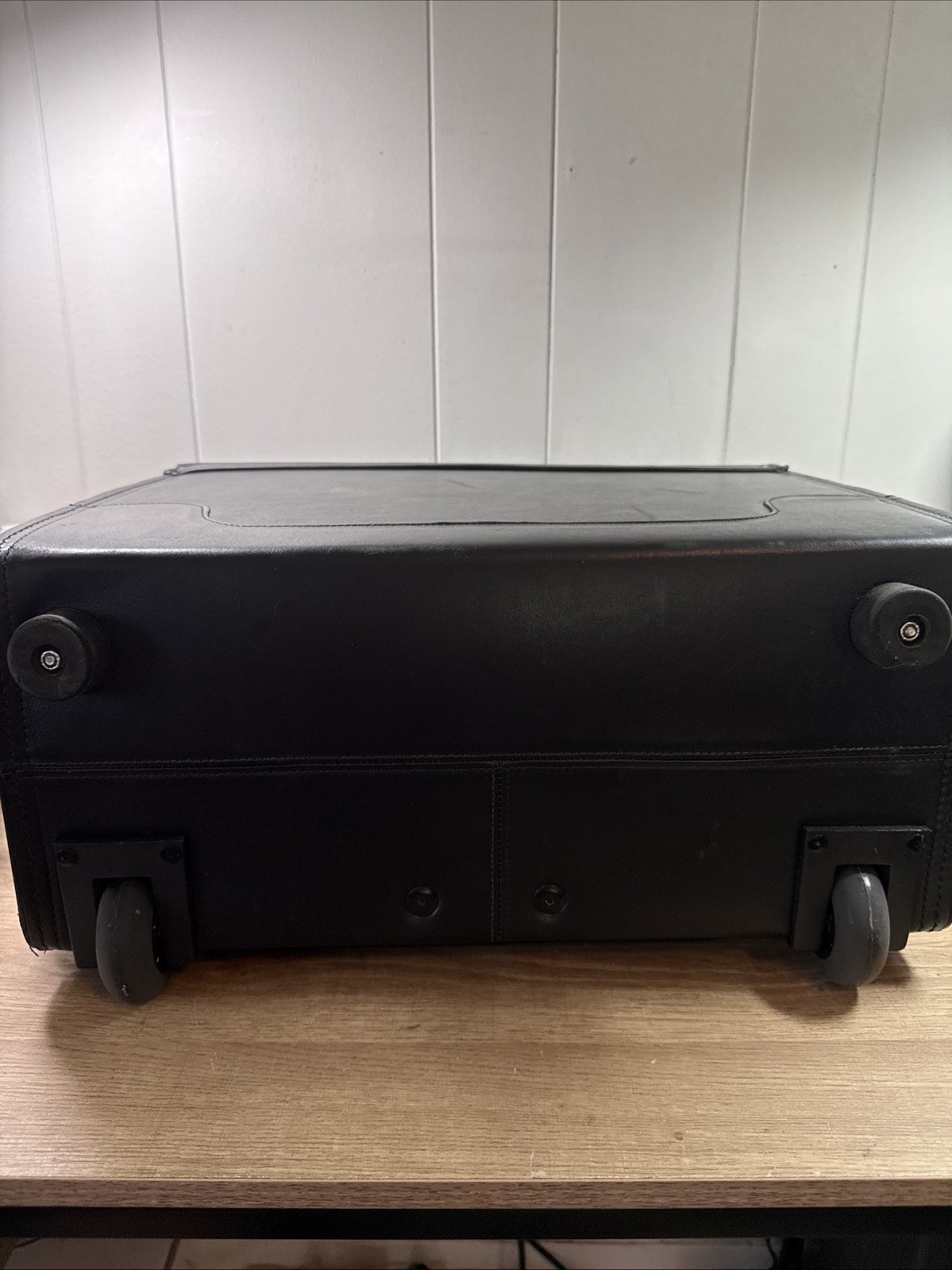 Korchmar Black Leather Attache Briefcase for Lawyers, Pilots, and Physicians