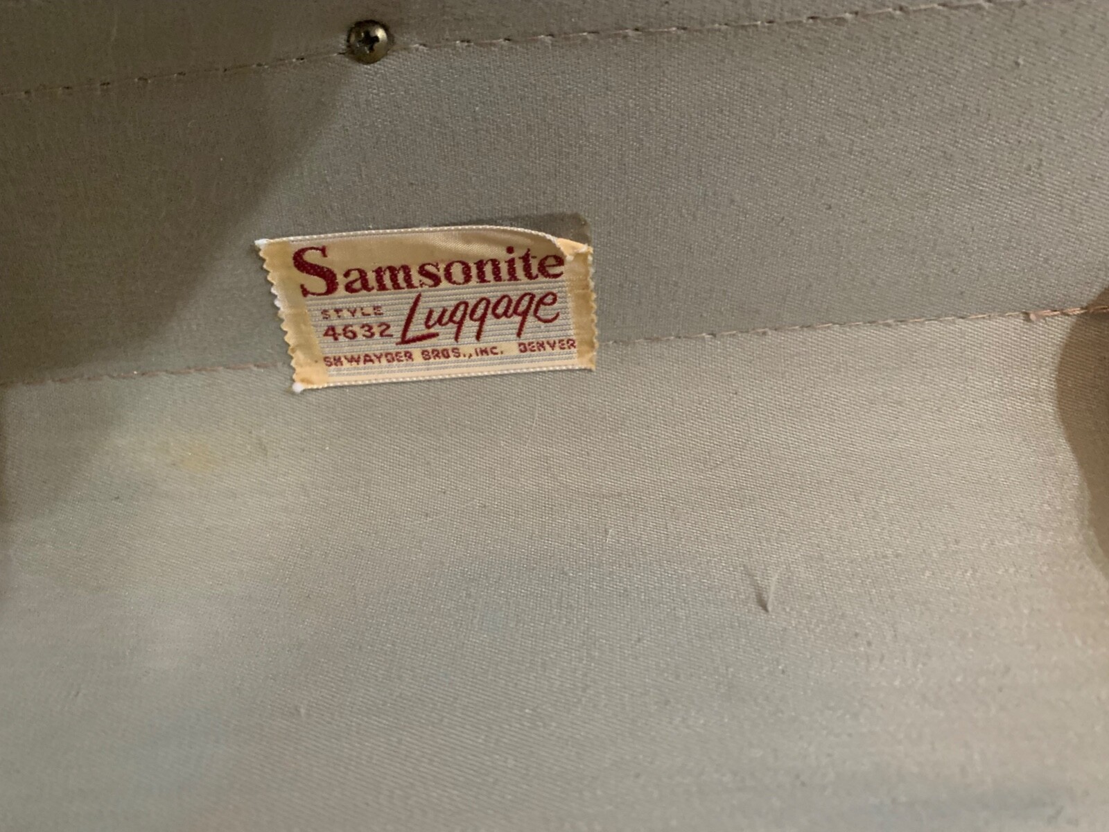 VINTAGE SUITCASE, Samsonite luggage, Travel Bag, Overnight bag, leather suitcase