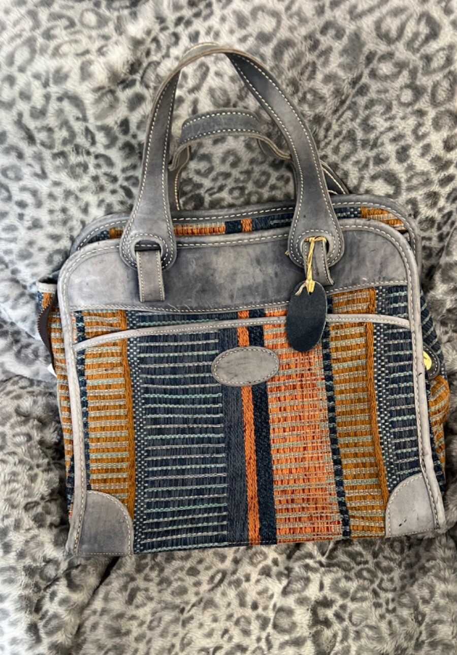 Vtg The French Co. California Casual Luggage Toiletry Bag