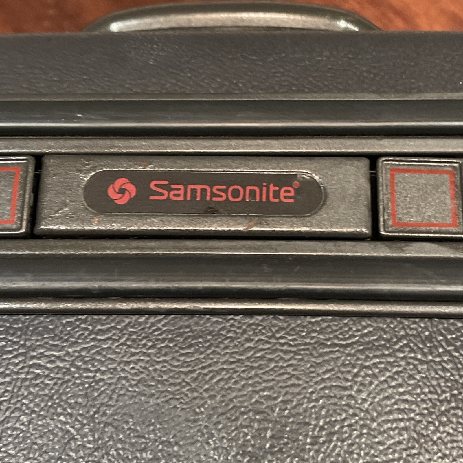 Vintage Samsonite System 4 Train Make-up Case, Dark Slate Blue w/ Mirror