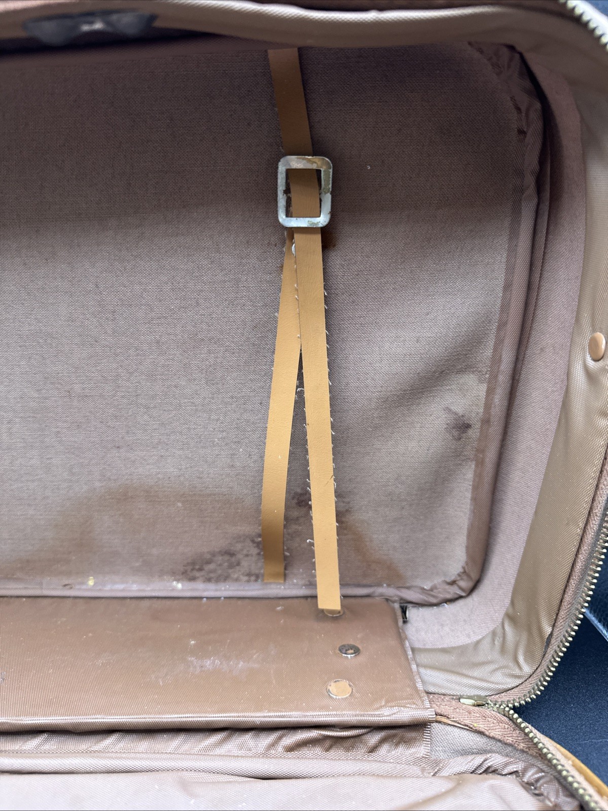 VTG Graphic Mod 1970’s Leatherette Briefcase/Suitcase Japan AS IS KUC