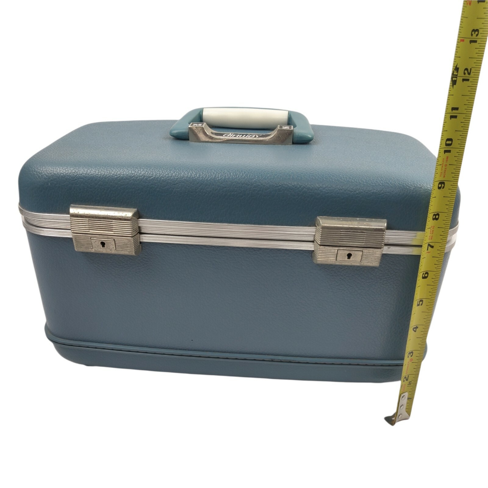 VTG Airway Train Makeup Reliable Luggage Luxurious Linings Inc w/ Bakelite Tray