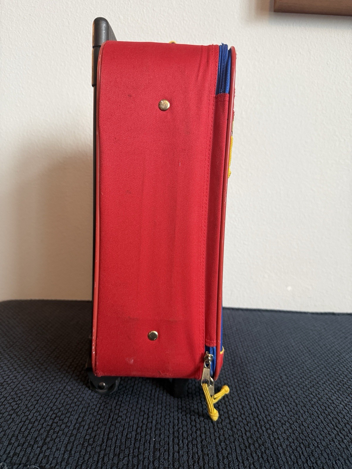 Kids Vintage Girl Bear Suitcase Going To Grandmas Mercury Luggage