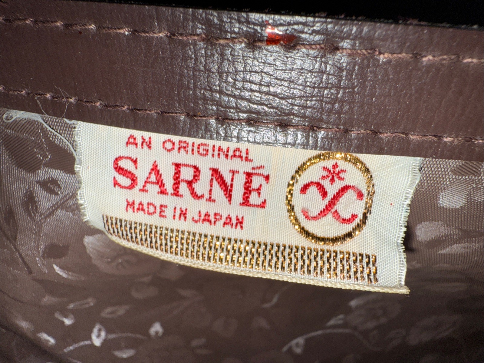 Vintage Sarne Color Mates Mid Century Paisley Soft Overnight Suitcase Japan