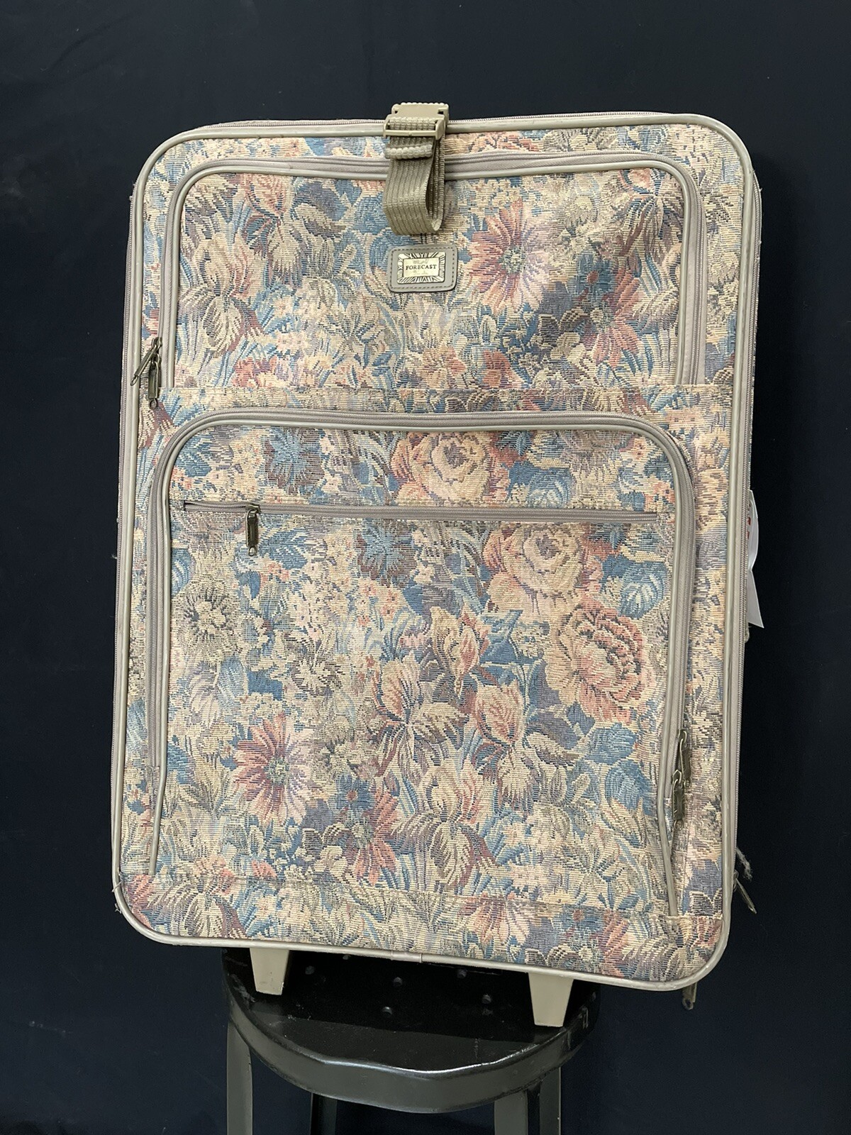 Forecast Coyote Tan Paisley Check luggage