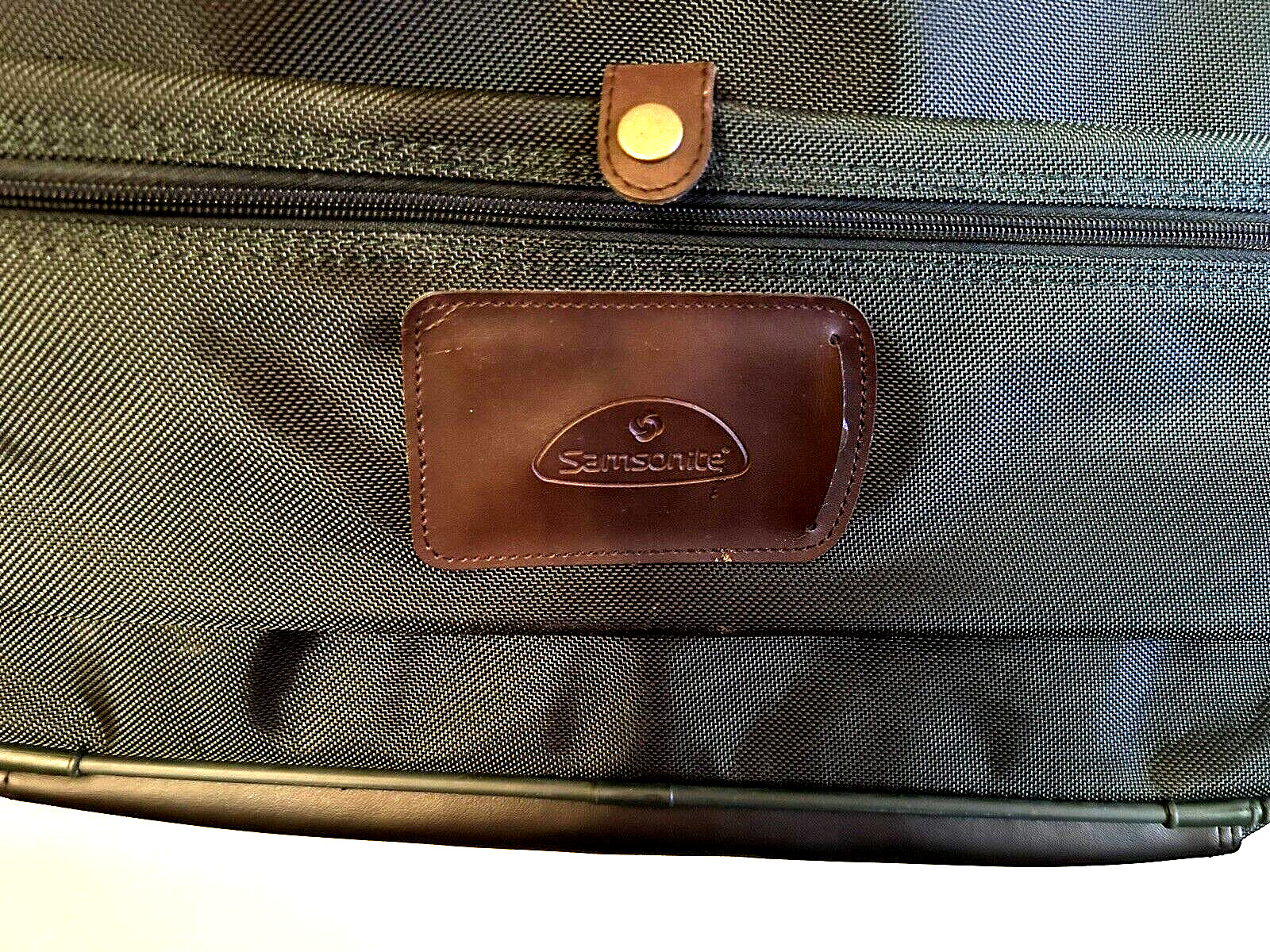 2 VINTAGE SAMSONITE “ULTRALITE 2” BAGS -HUNTER GREEN-DURABILITY- NEVER USED!