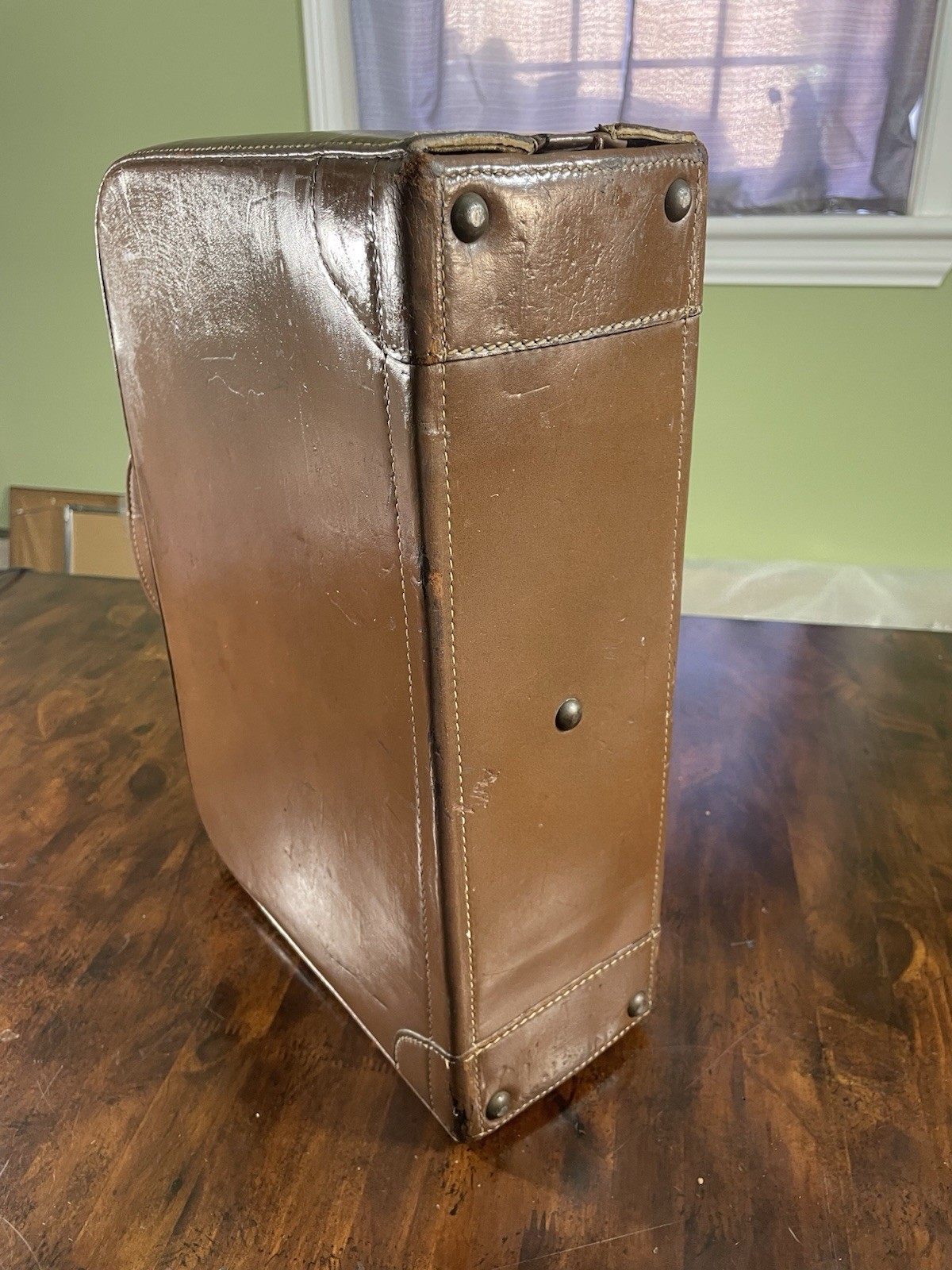 (Rare) Mid-Century SCHELL Snapak, Leather Luggage/Doctor’s~ Business Person Case