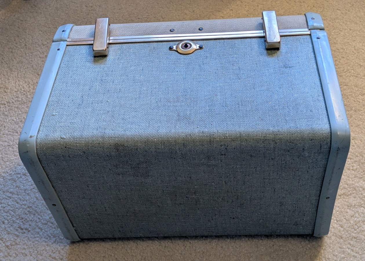 Vintage Ultralite Train Case By Samsonite Luggage Made In USA