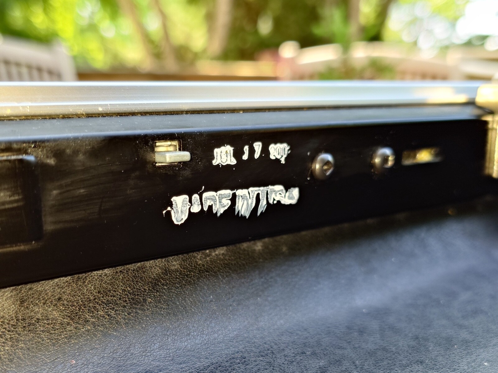 Vintage Zero Halliburton 4A-SI Aluminum Attaché Briefcase Combination Lock