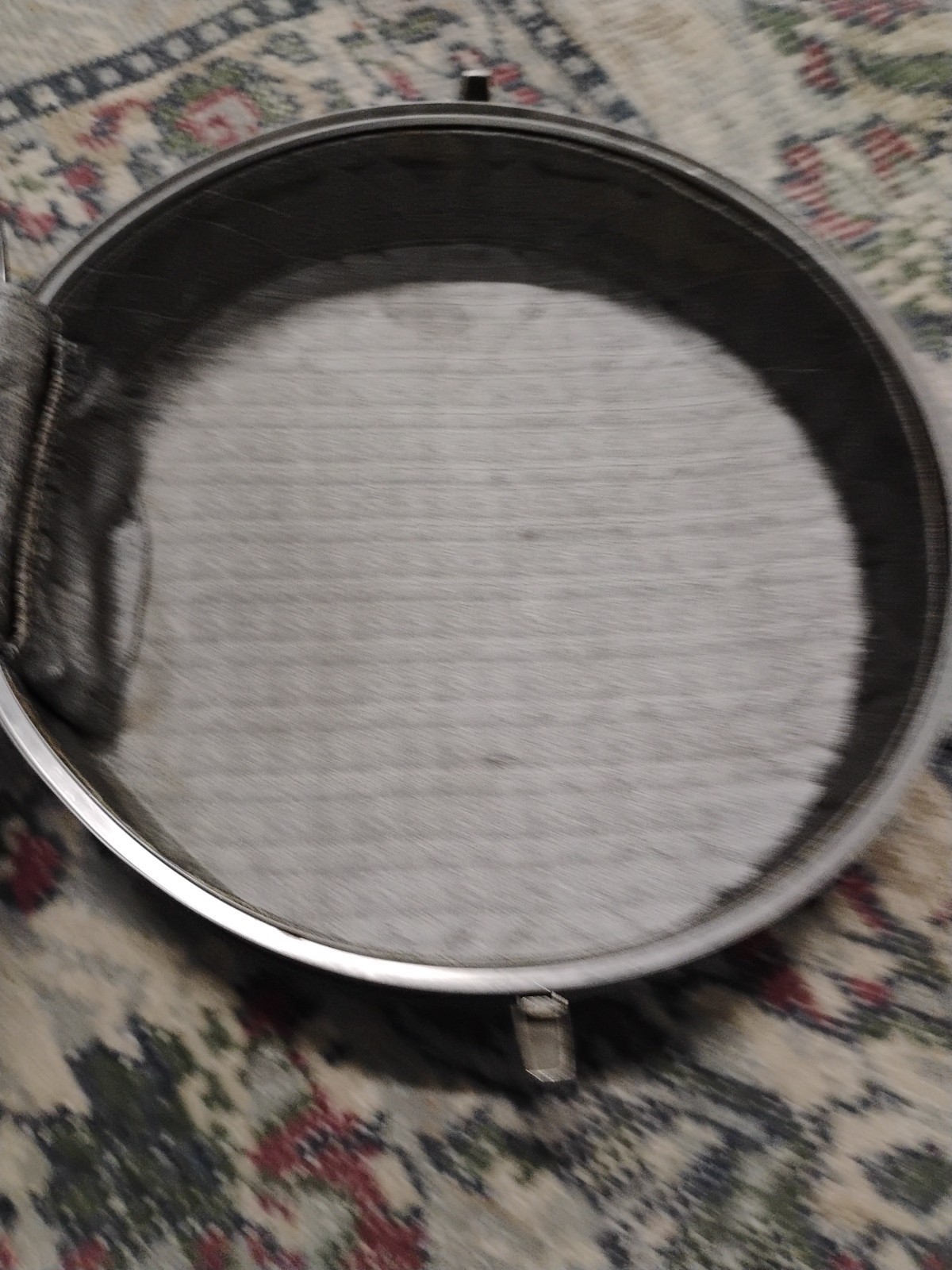 VINTAGE AMERICAN TOURISTER ROUND HARD LUGGAGE SUITCASE Dark Gray