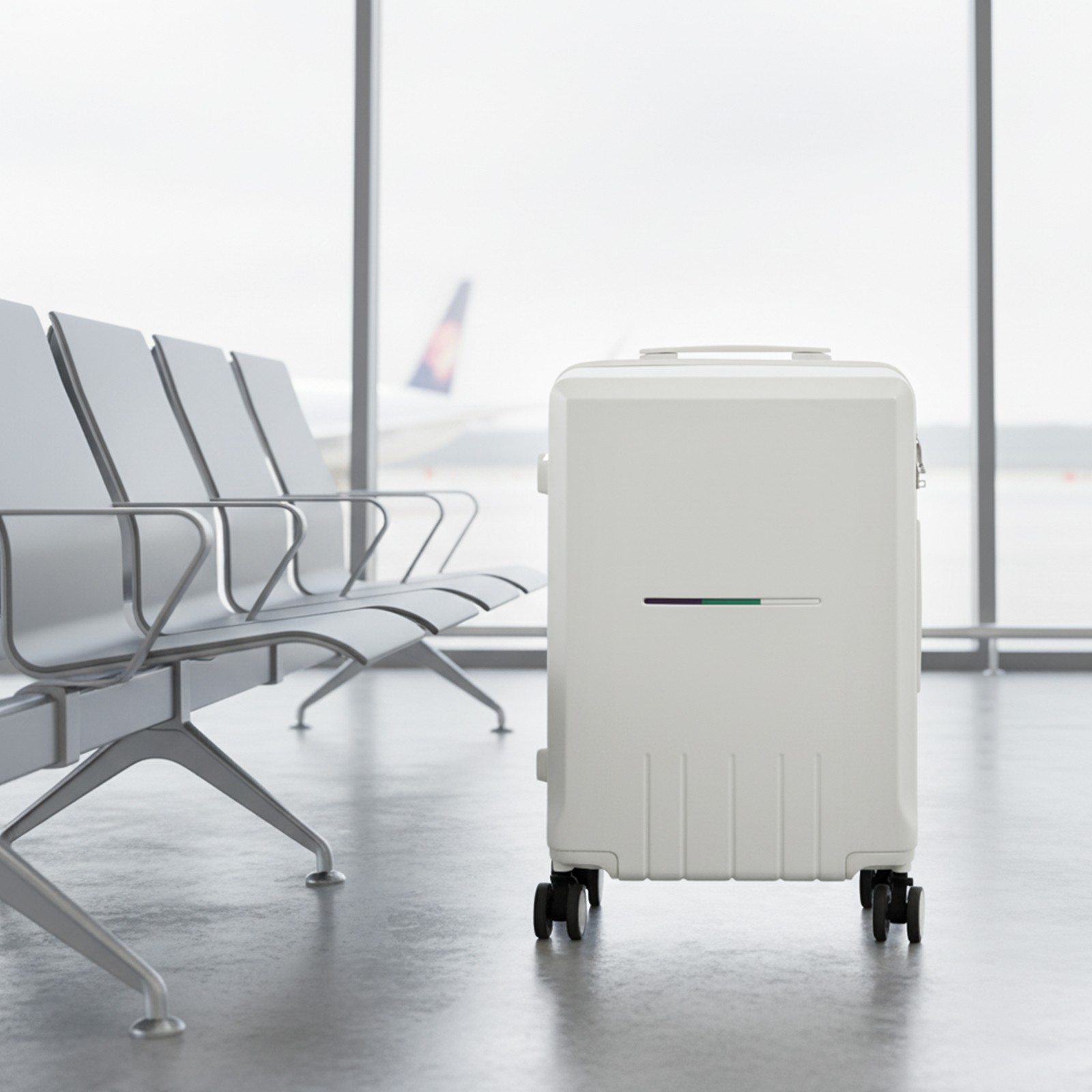 24″ Suitcase Suitcase with Wheels Wide Handle Luggage with TSA Lock