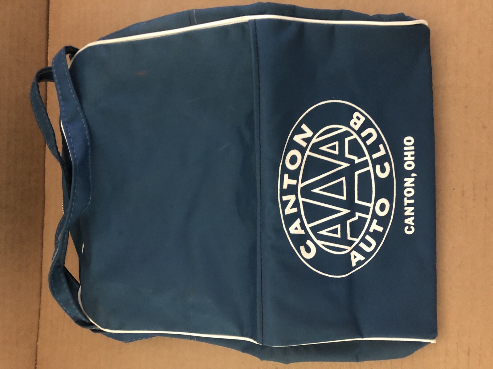 Vintage AAA World-Wide Travel CANTON AUTO CLUB Ohio Travel Bag #2