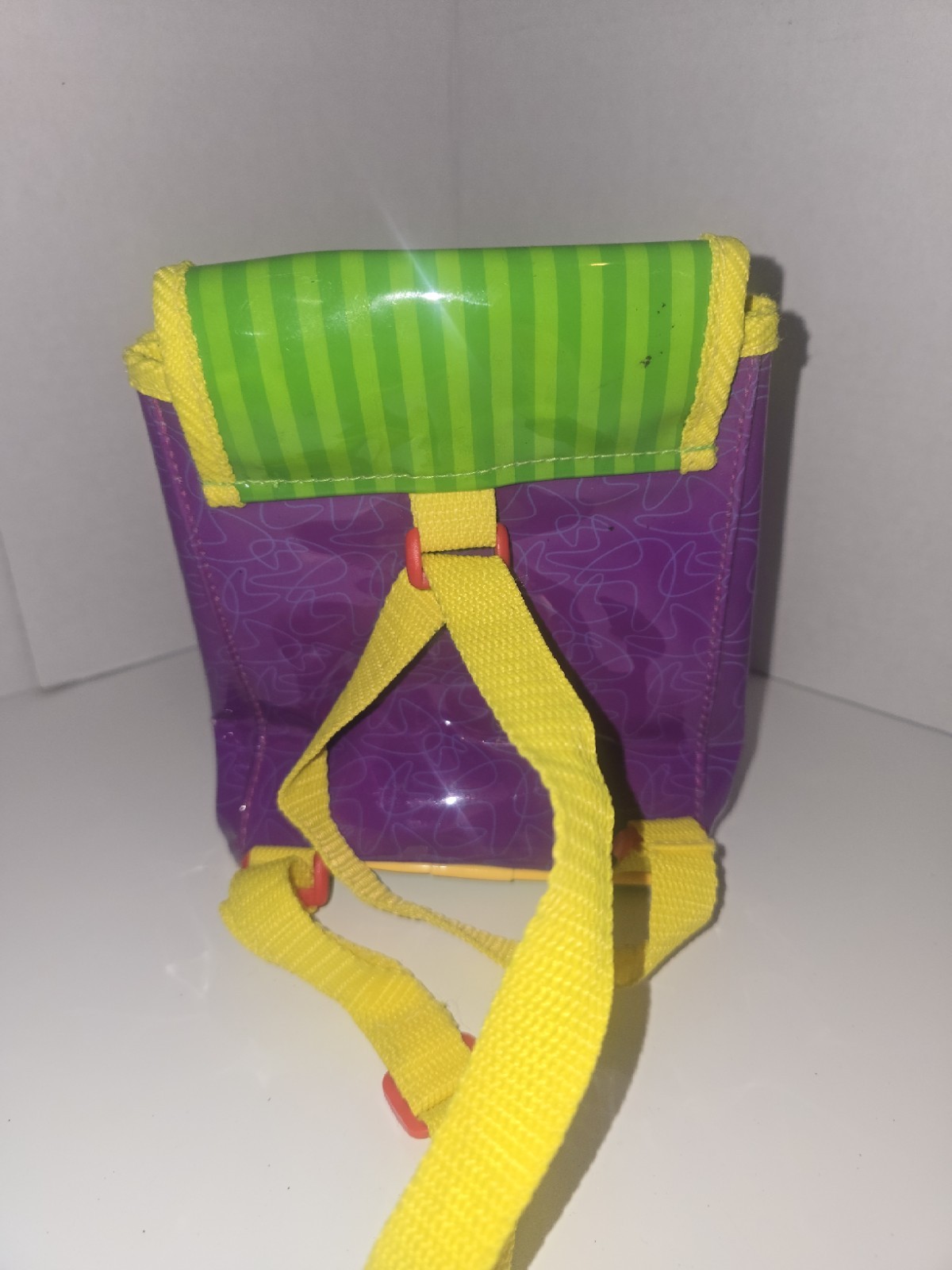Vintage Y2K Big Idea Veggie Tales Kids Children School Backpack Bag Bob & Larry