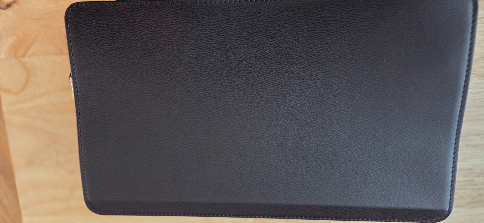 Vintage DUNHILL Toiletry Travel Bag Case Cosmetics Leather