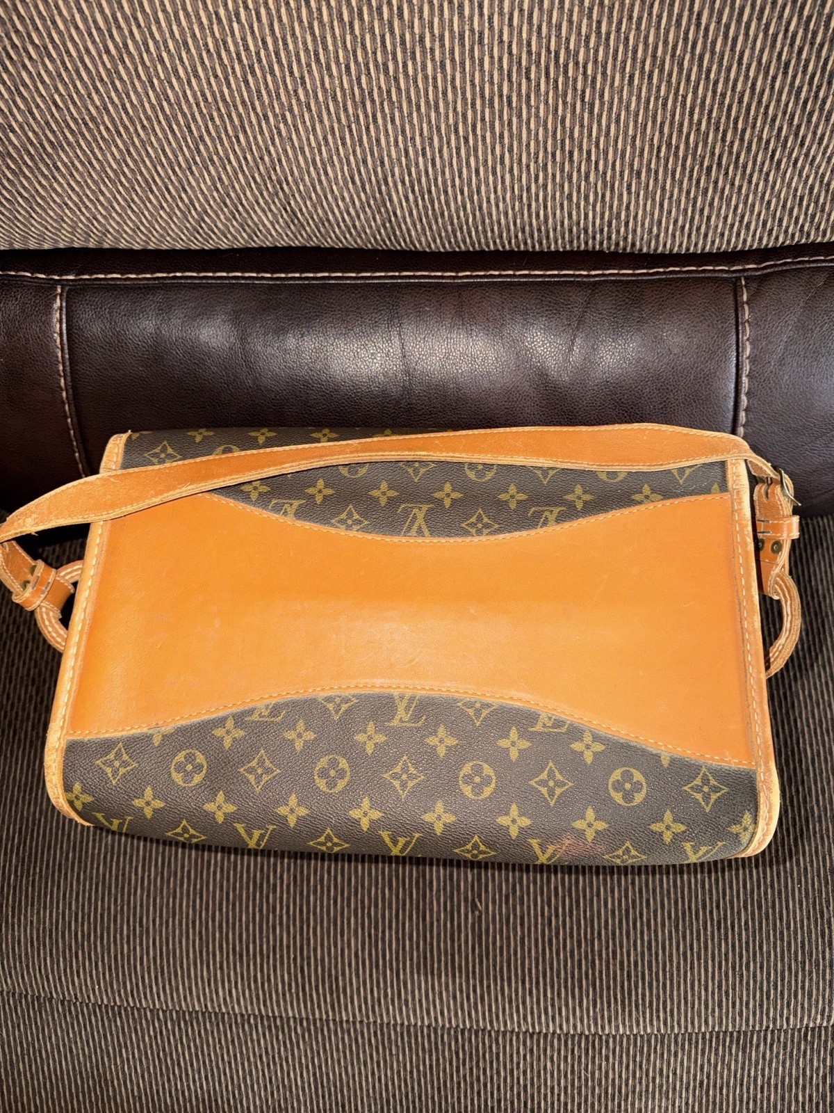 AUTHENTIC VTG Louis Vuitton French Company Train Case Make Up Rare Htf