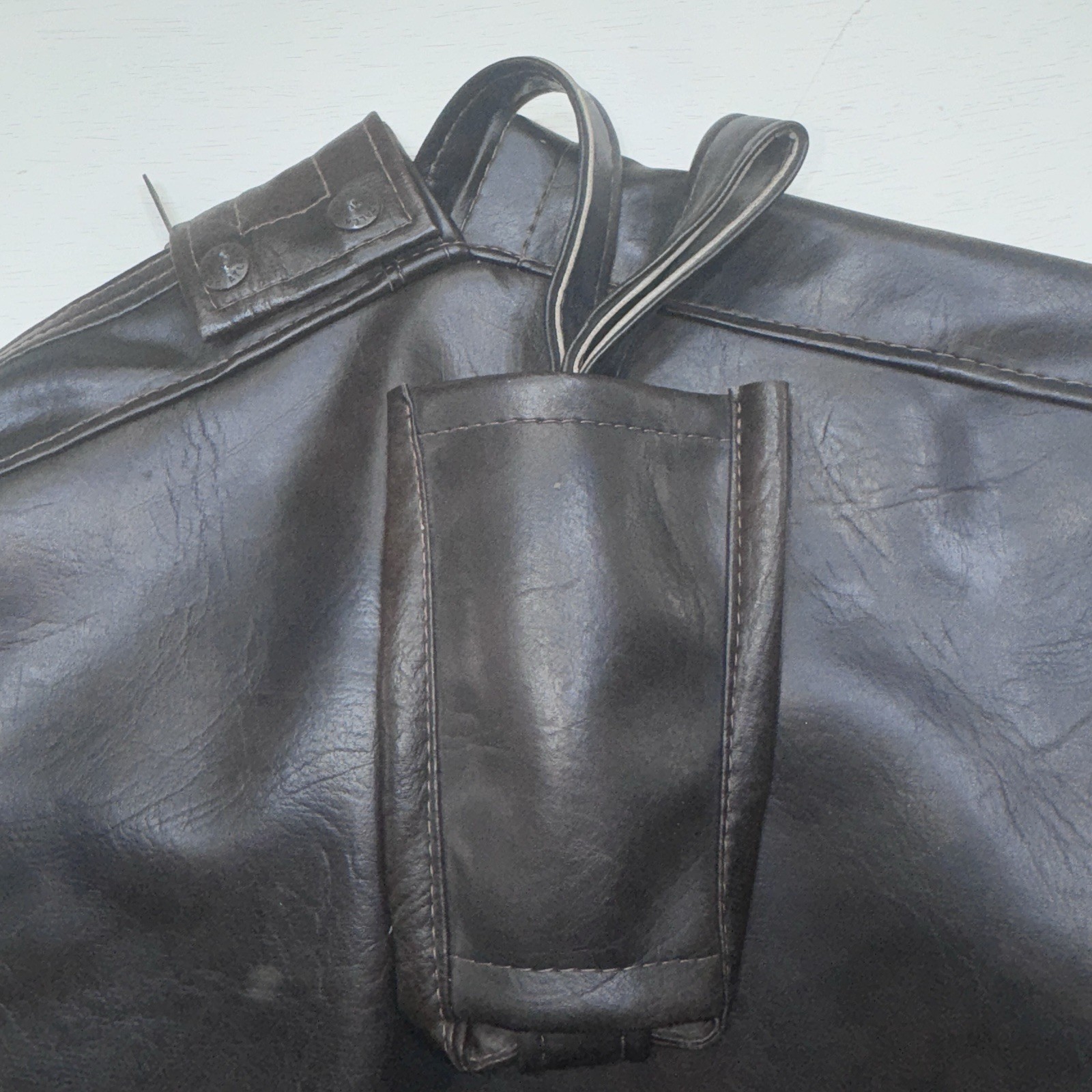 Vintage Abdalla Of Atlanta 40 ” Suit Garment Bag With Gun Holder