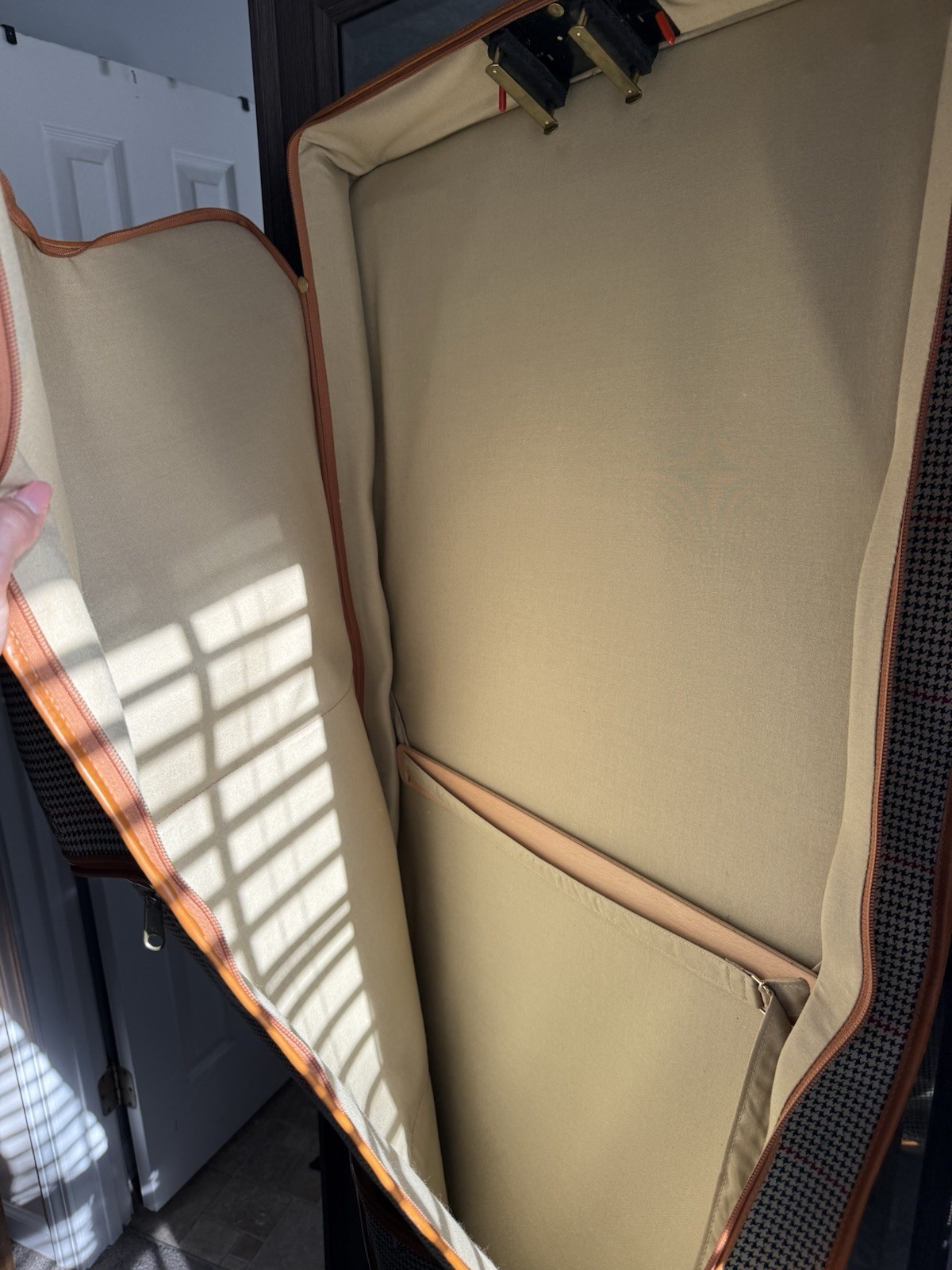 Vintage Mark Cross Garment Bag