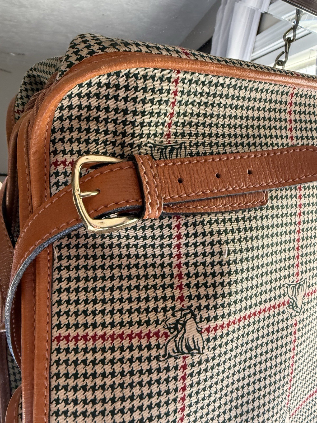 Vintage Mark Cross Garment Bag