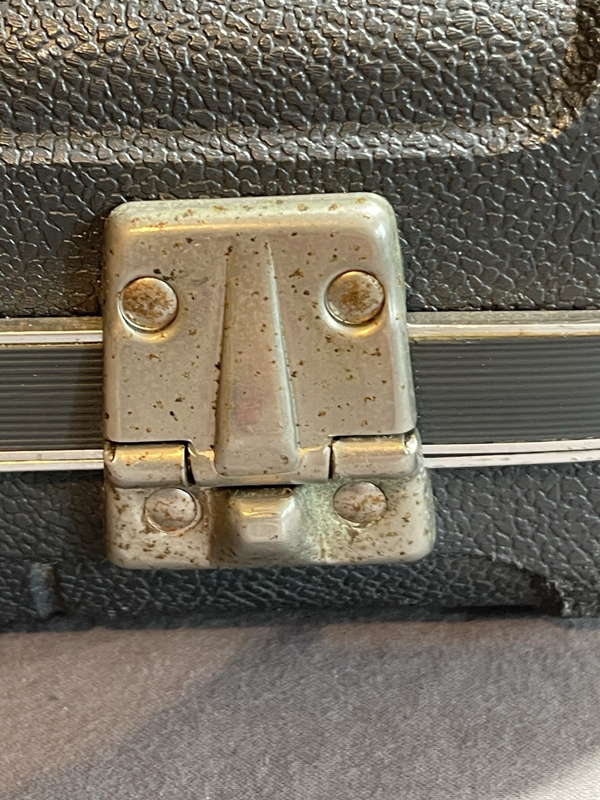 Starflite Luggage Gray Hardcase No Handle Vintage Gun Case