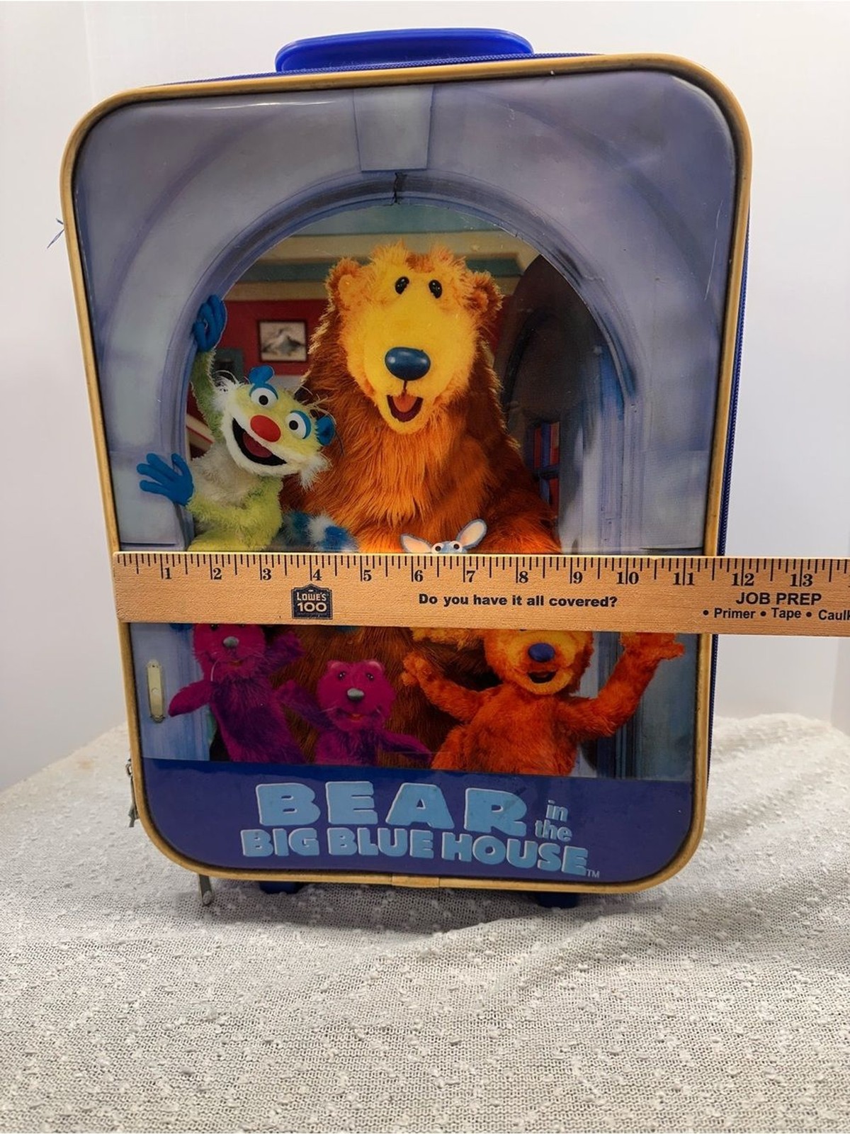 BEAR IN THE BIG BLUE HOUSE Wheeled Carry On Luggage for Children