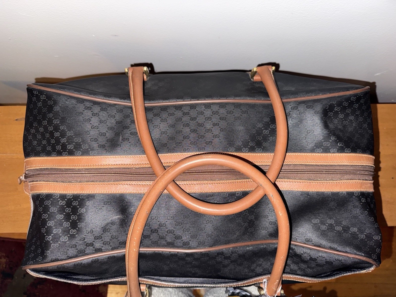 Vintage Rare AUTHENTIC Gucci Duffle Bag
