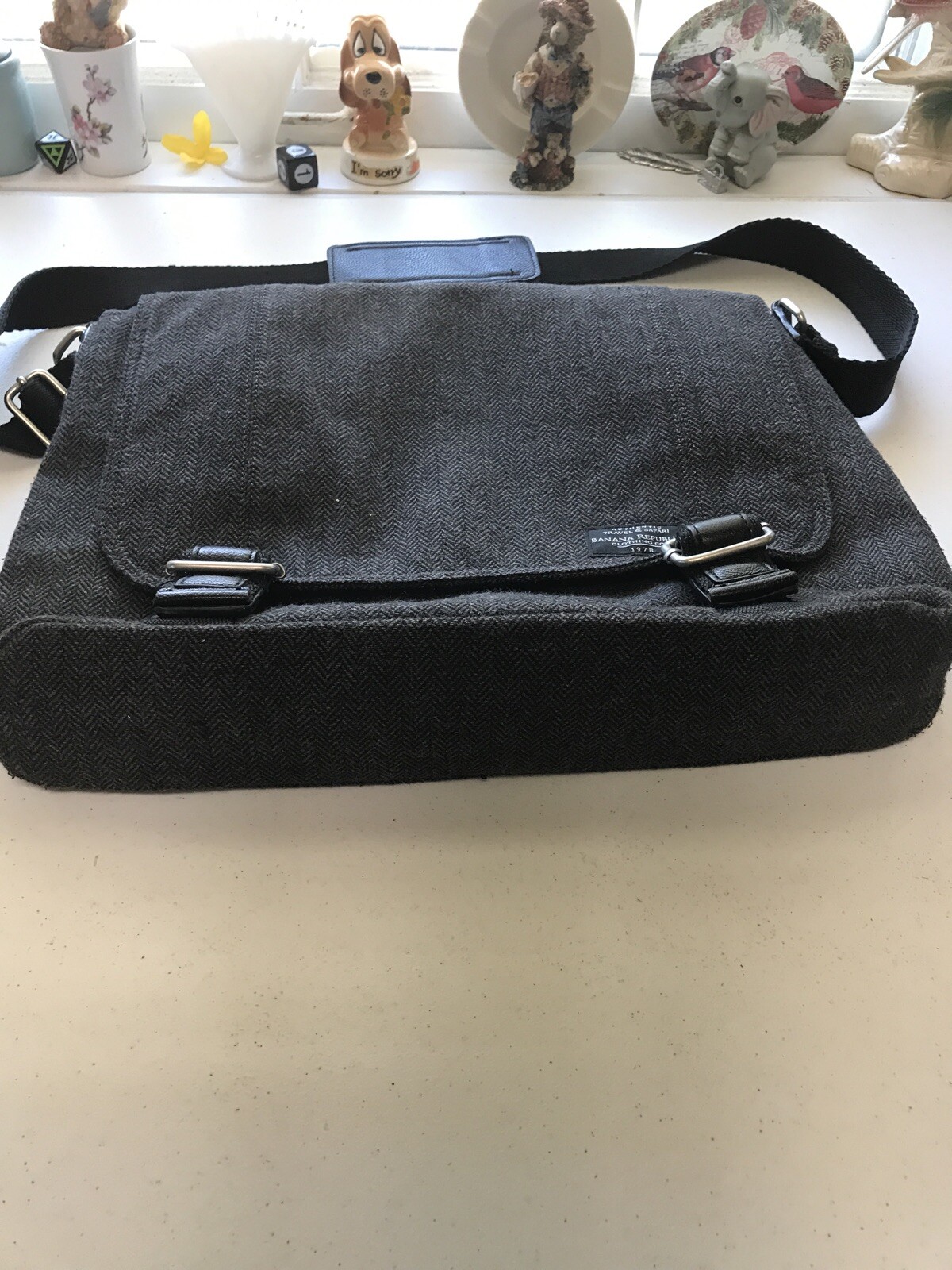 Vintage Banana Republic Authentic Travel & Safari Laptop Bag