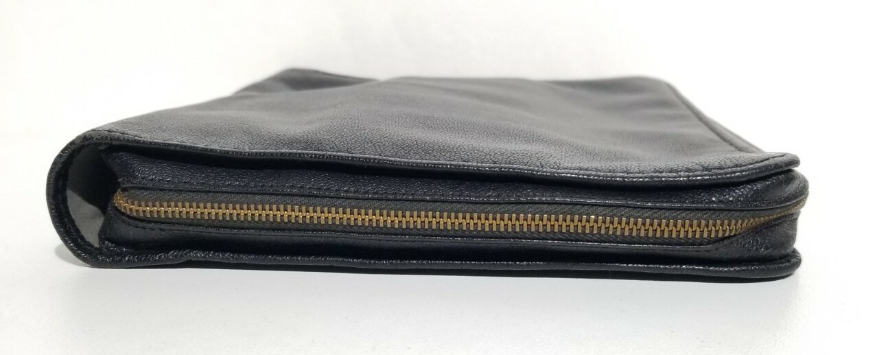 Rare Vintage Aux Etats Unis 229 Rue St. Honore Paris Leather Jewelry Travel Case