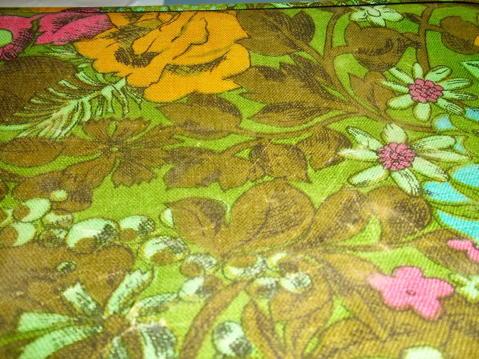Vintage • GROOVY • Boho • Flower Power •Travel Case (s) LOT OF 2 • 1960’s-70’s •