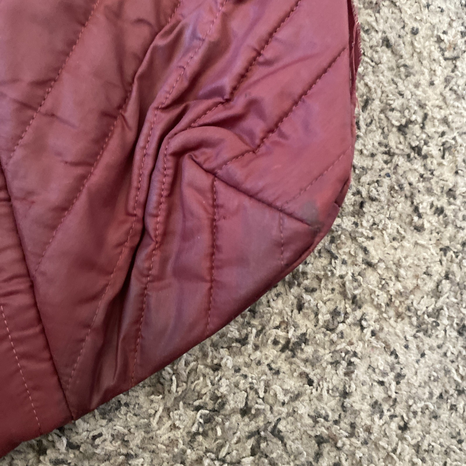 70s-80s Burgundy Givenchy Nylon Travel Garment Bag Vintage Designer