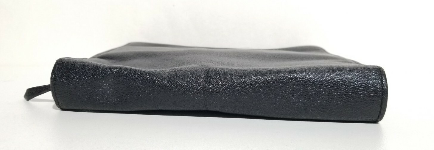 Rare Vintage Aux Etats Unis 229 Rue St. Honore Paris Leather Jewelry Travel Case