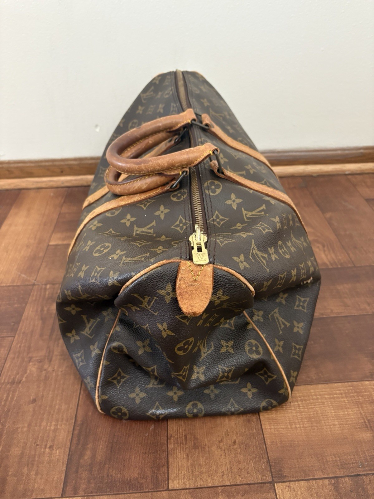 Vintage louis vuitton monogram keepall 50