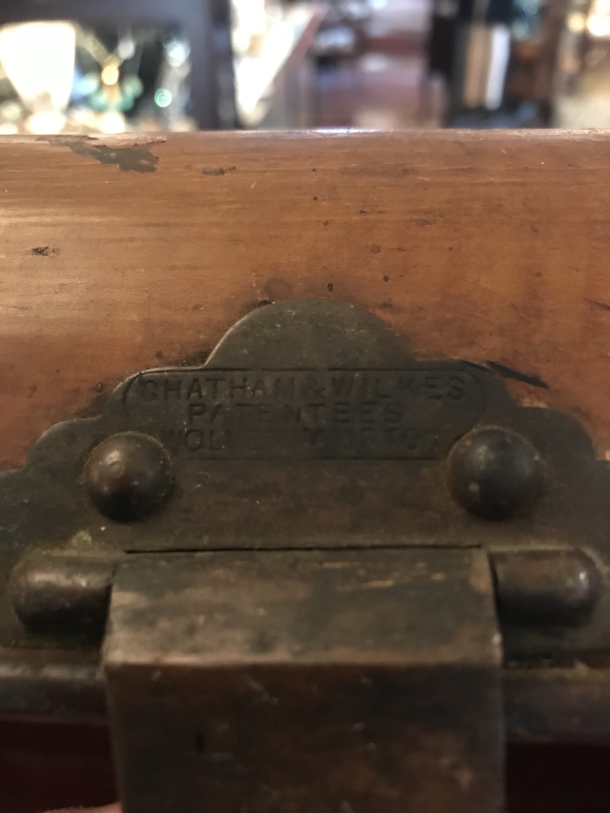 Chatham & Wilkes Steel Trunk Case