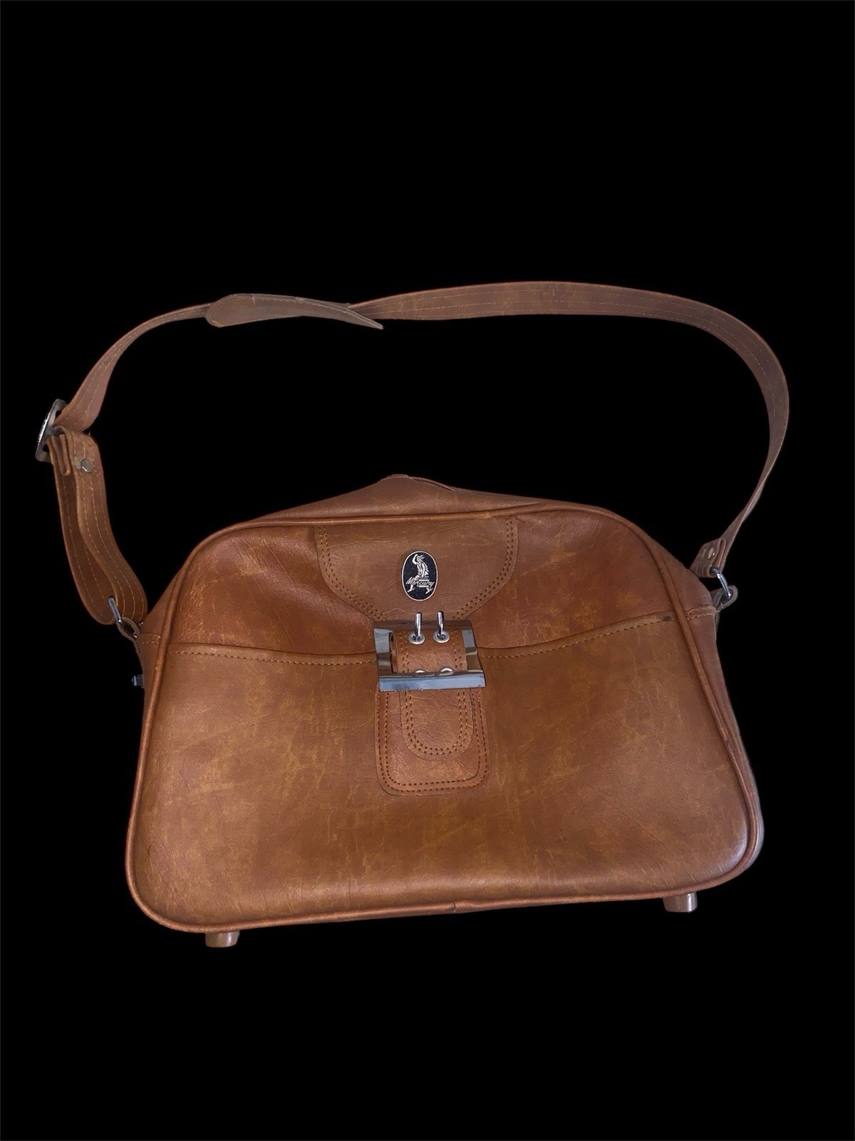 Vintage Mercury Womans Carry-On Travel Bag 1970s