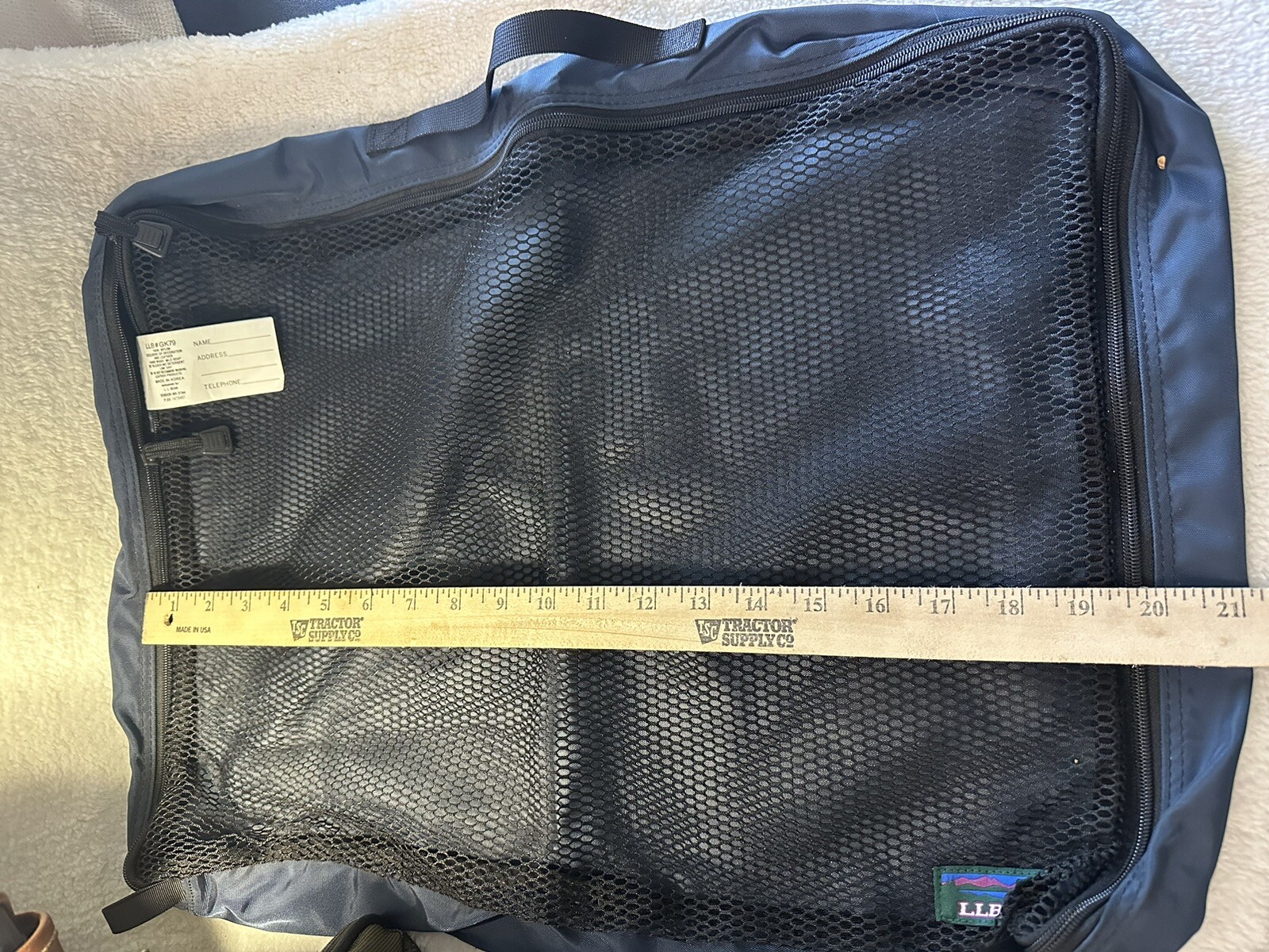 5 Bags Traveler Carry On Global Jaguar Suit Garment Bag with Small LL Bean