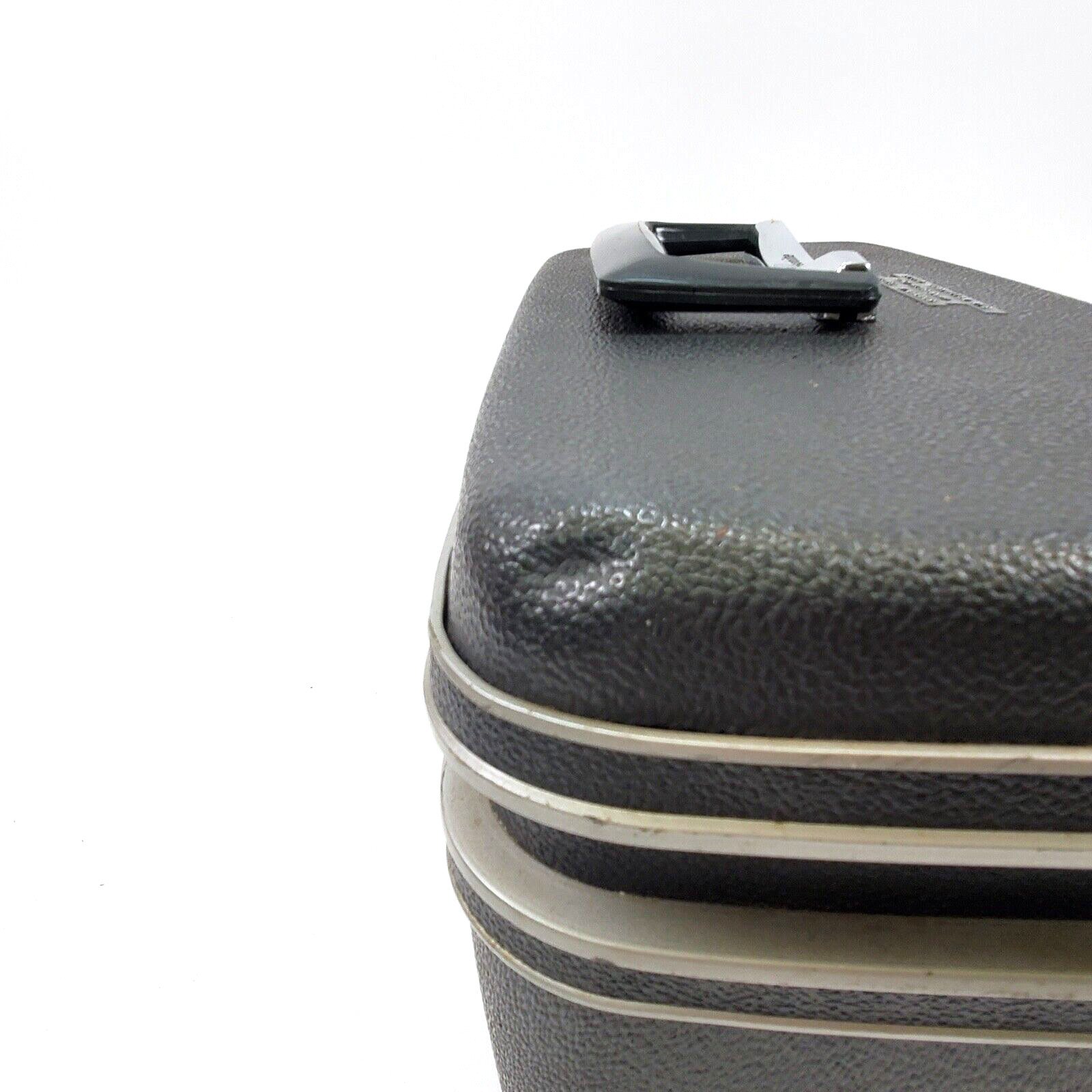 Vintage Samsonite Silhouette Luggage Profile II Train/Beauty Case Oxford Grey