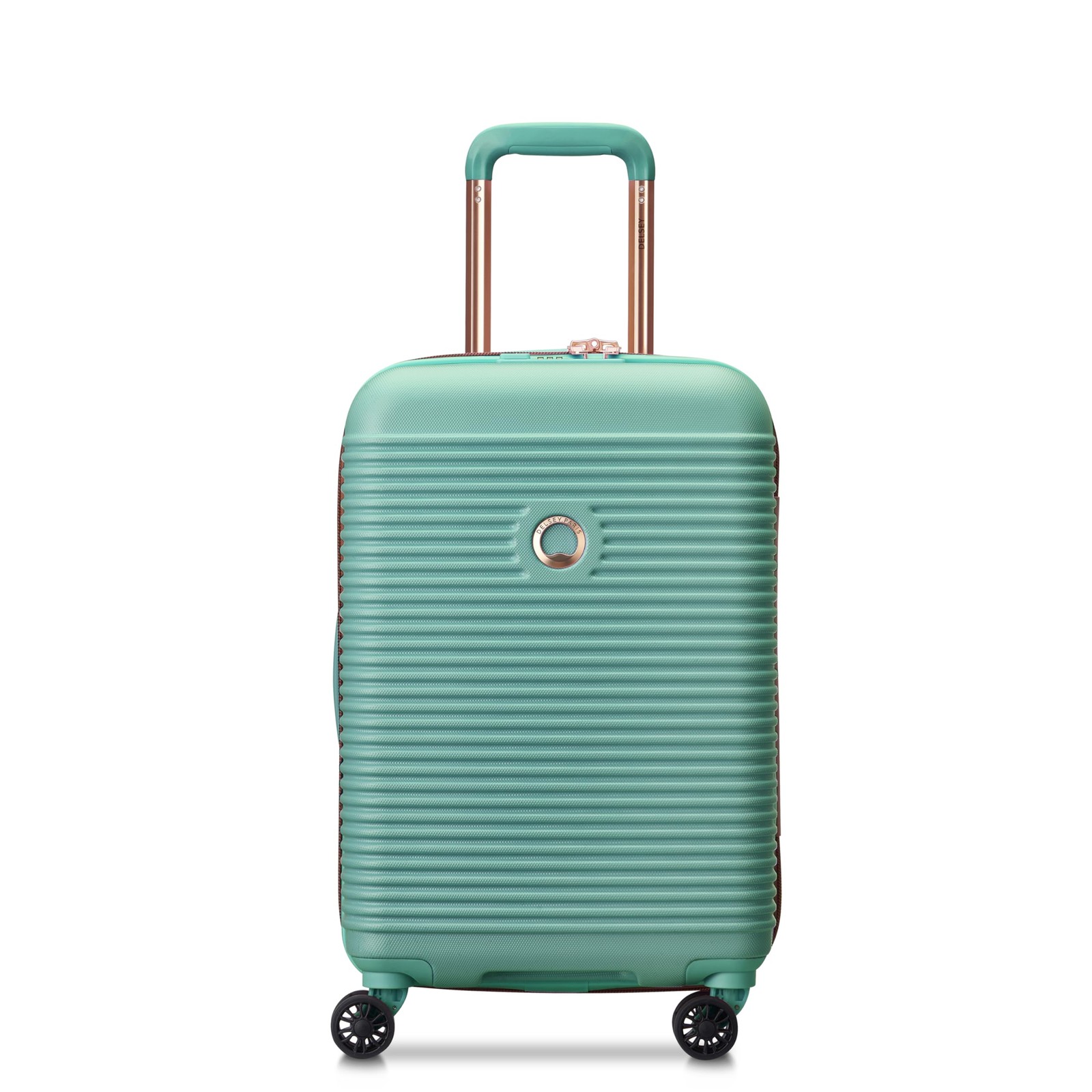 DELSEY Suitcase FREESTYLE Green 21 inch 6lb Carry-on allowed TSA lock